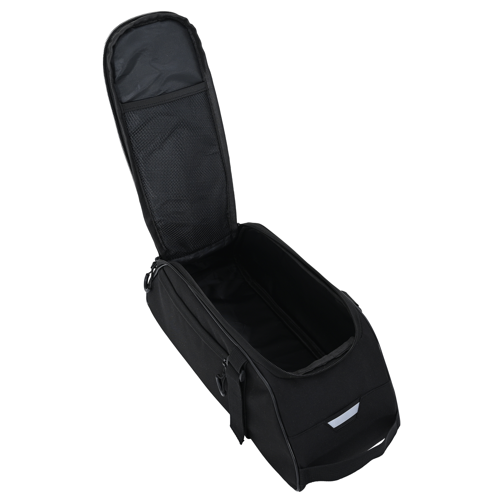 Bicycle Bag for Pannier Rack 8 L Black 38x16x16 cm - Image 6