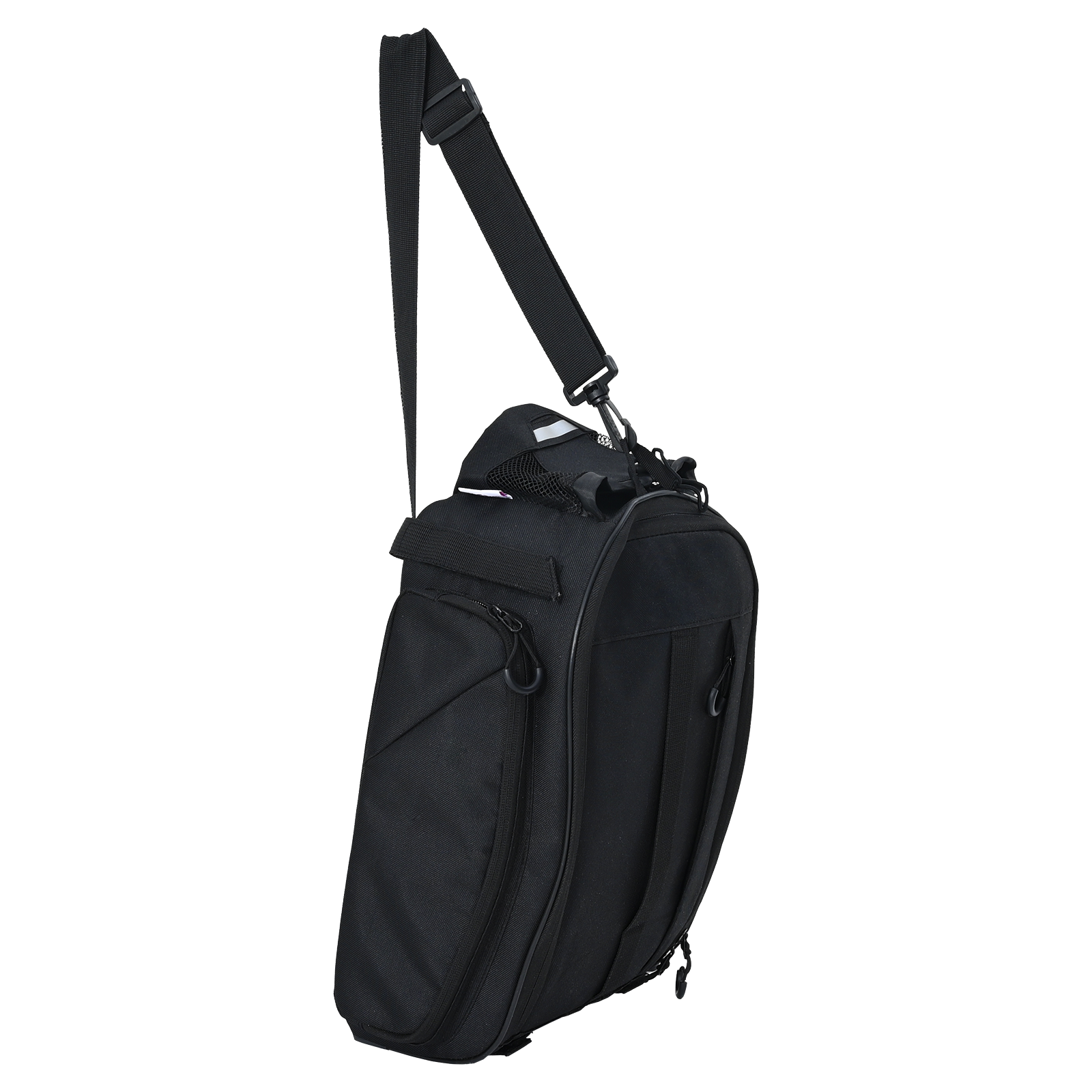 Bicycle Bag for Pannier Rack 12 L Black 38x21x16 cm - Image 7