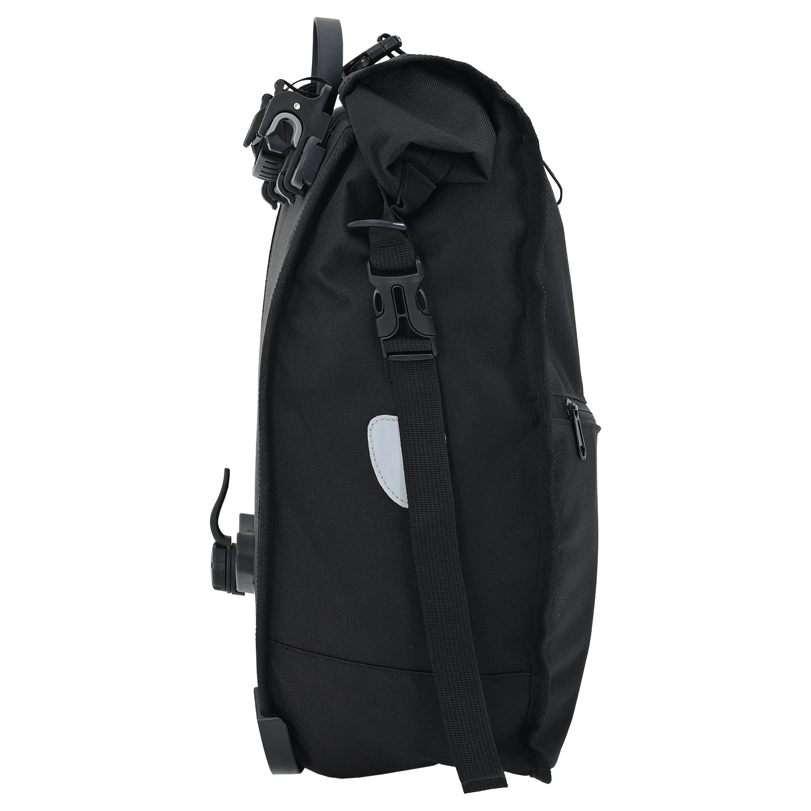 Bicycle Bag for Pannier Rack 25 L Black 32.5x17x57 cm - Image 4