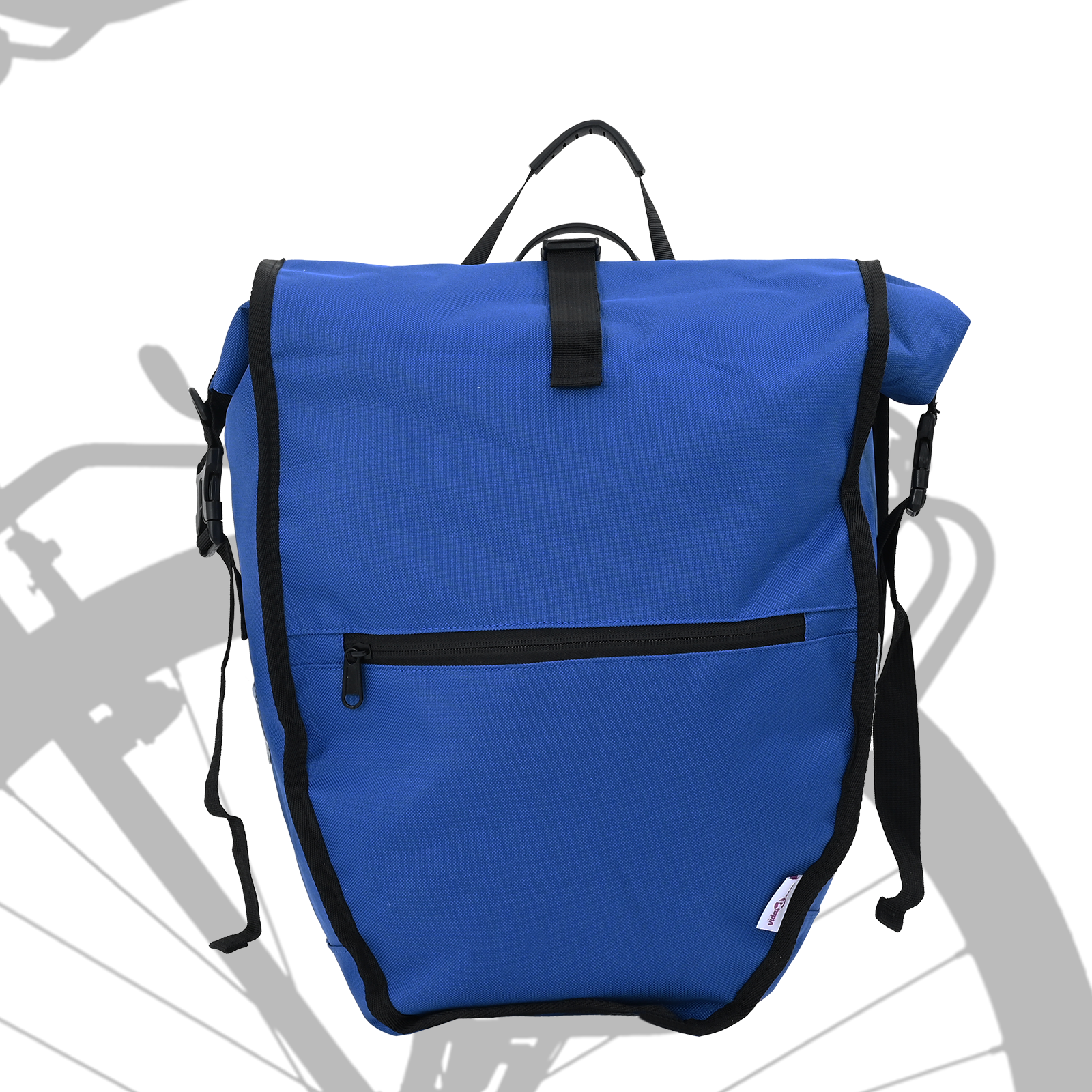 Thumbnail - vidaXL Fahrradtasche für Gepäckträger 25 L Blau 32,5x17x57 cm