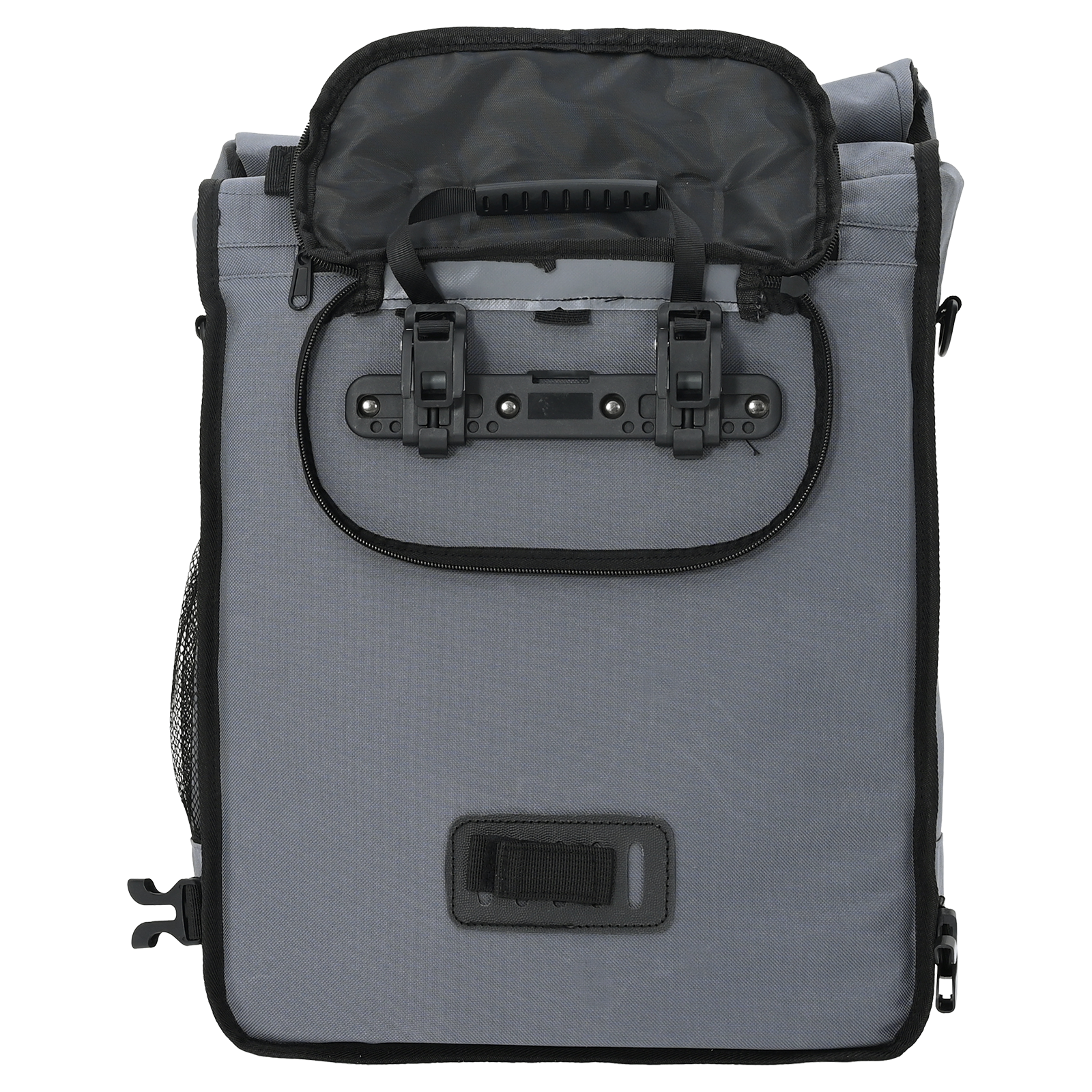 Bike Bag for Pannier Rack 25 L Grey 33x16x48 cm - Image 8
