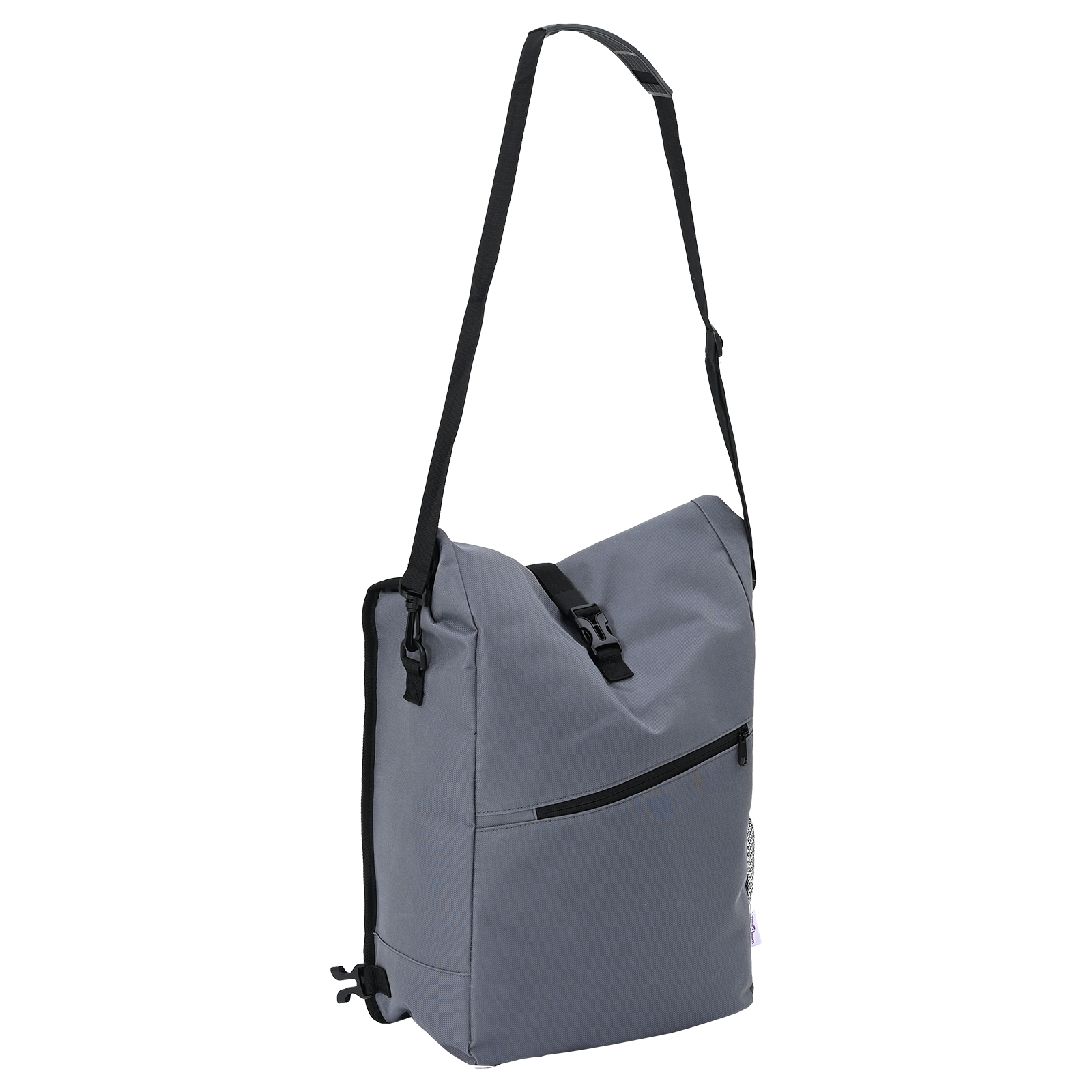 Bike Bag for Pannier Rack 25 L Grey 33x16x48 cm - Image 7