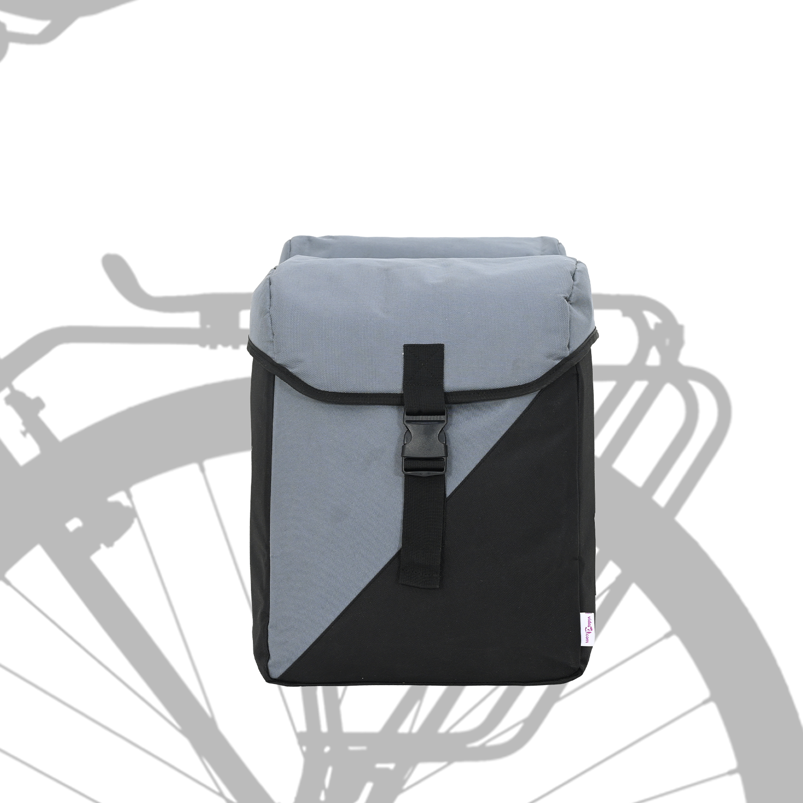 Bike Pannier Bag Double Bags 35L Grey - Image 2