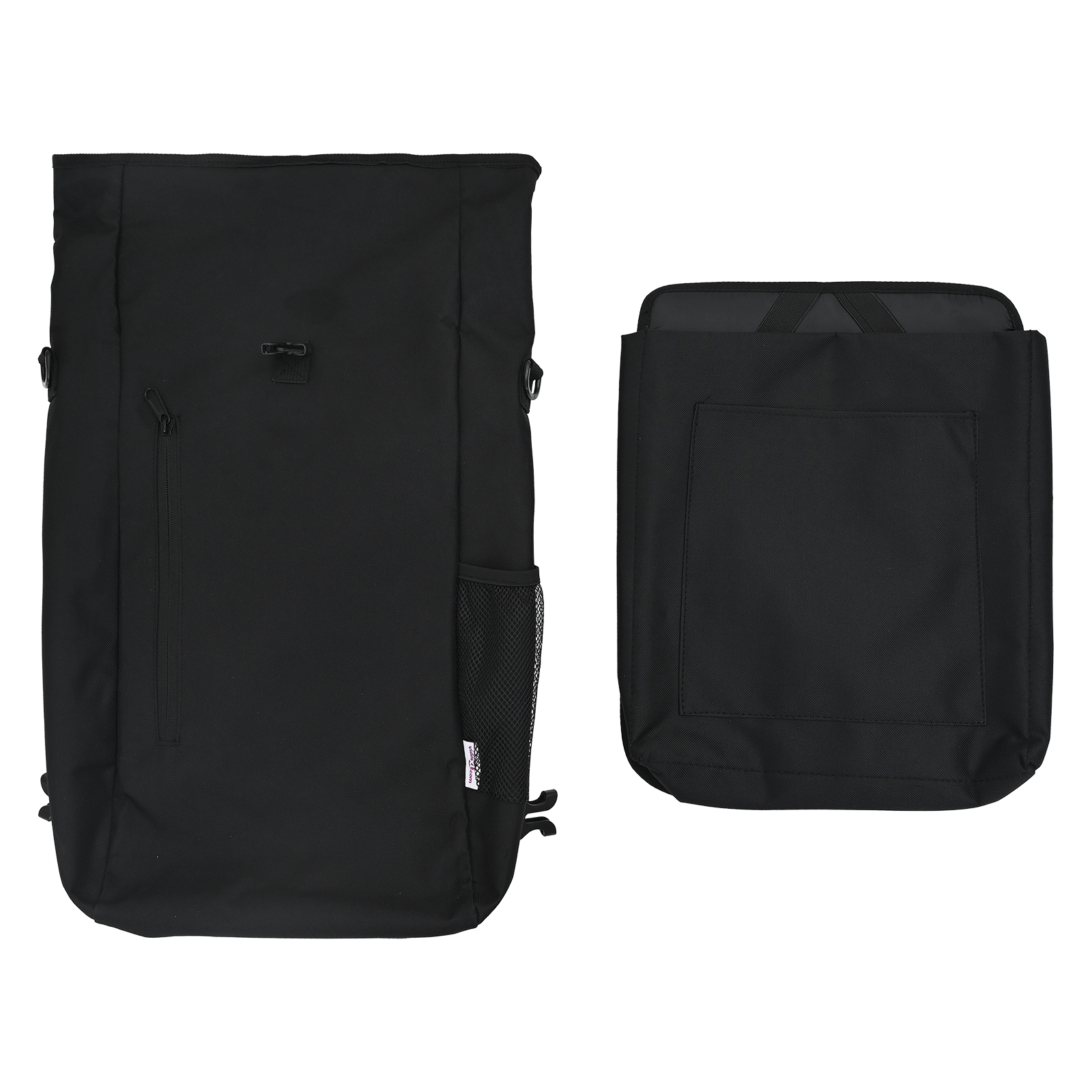 Bicycle Bag for Pannier Rack 20 L Black 31x13x58 cm - Image 6