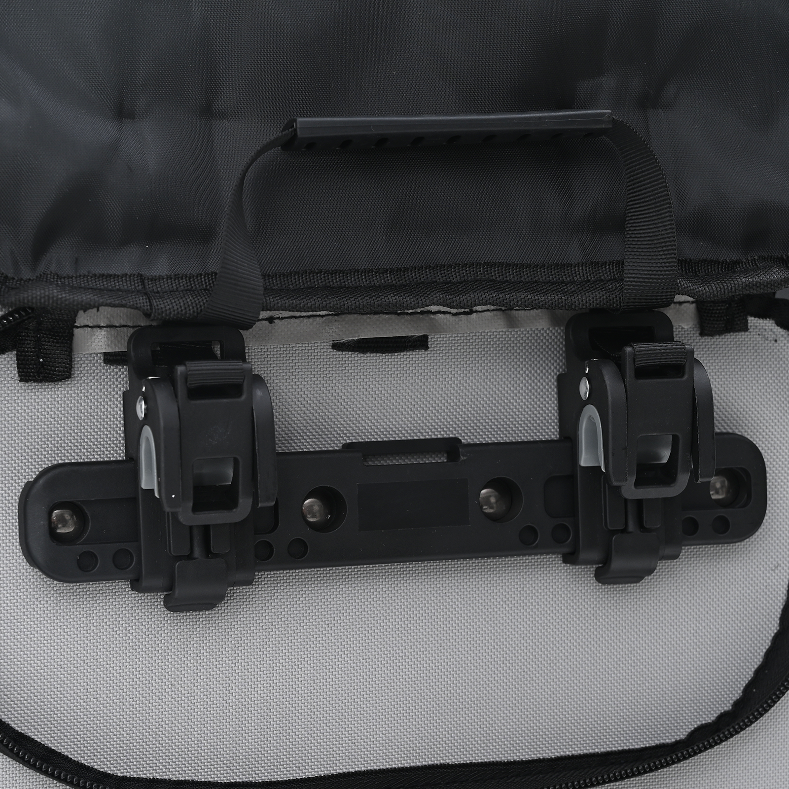 Bicycle Bag for Pannier Rack 20 L Grey 31x13x58 cm - Image 11