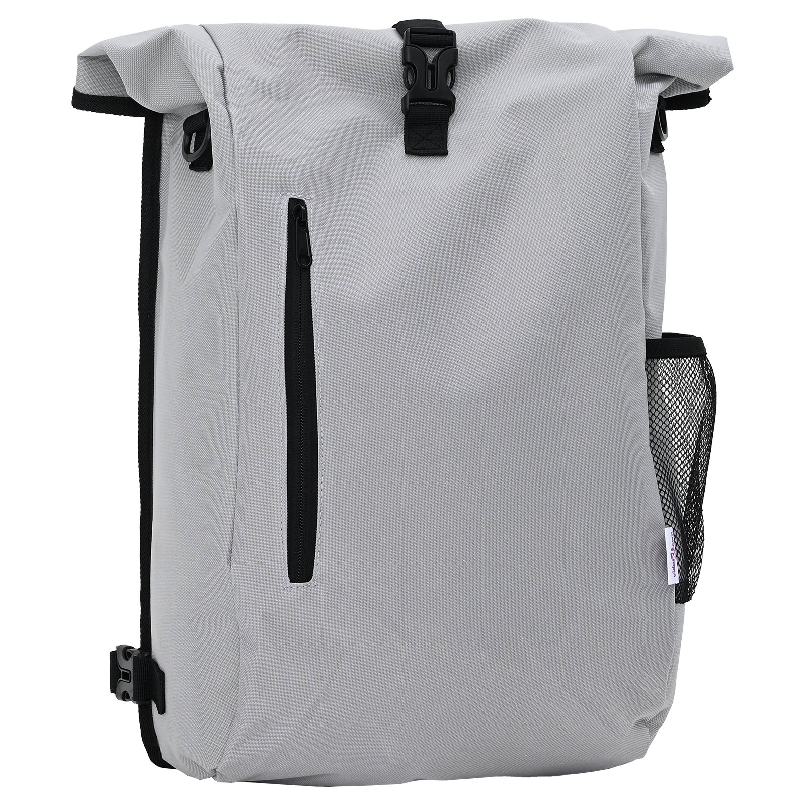 Bicycle Bag for Pannier Rack 20 L Grey 31x13x58 cm