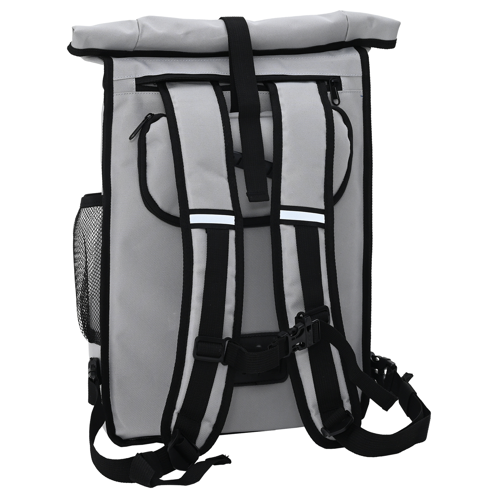 Bicycle Bag for Pannier Rack 20 L Grey 31x13x58 cm - Image 8