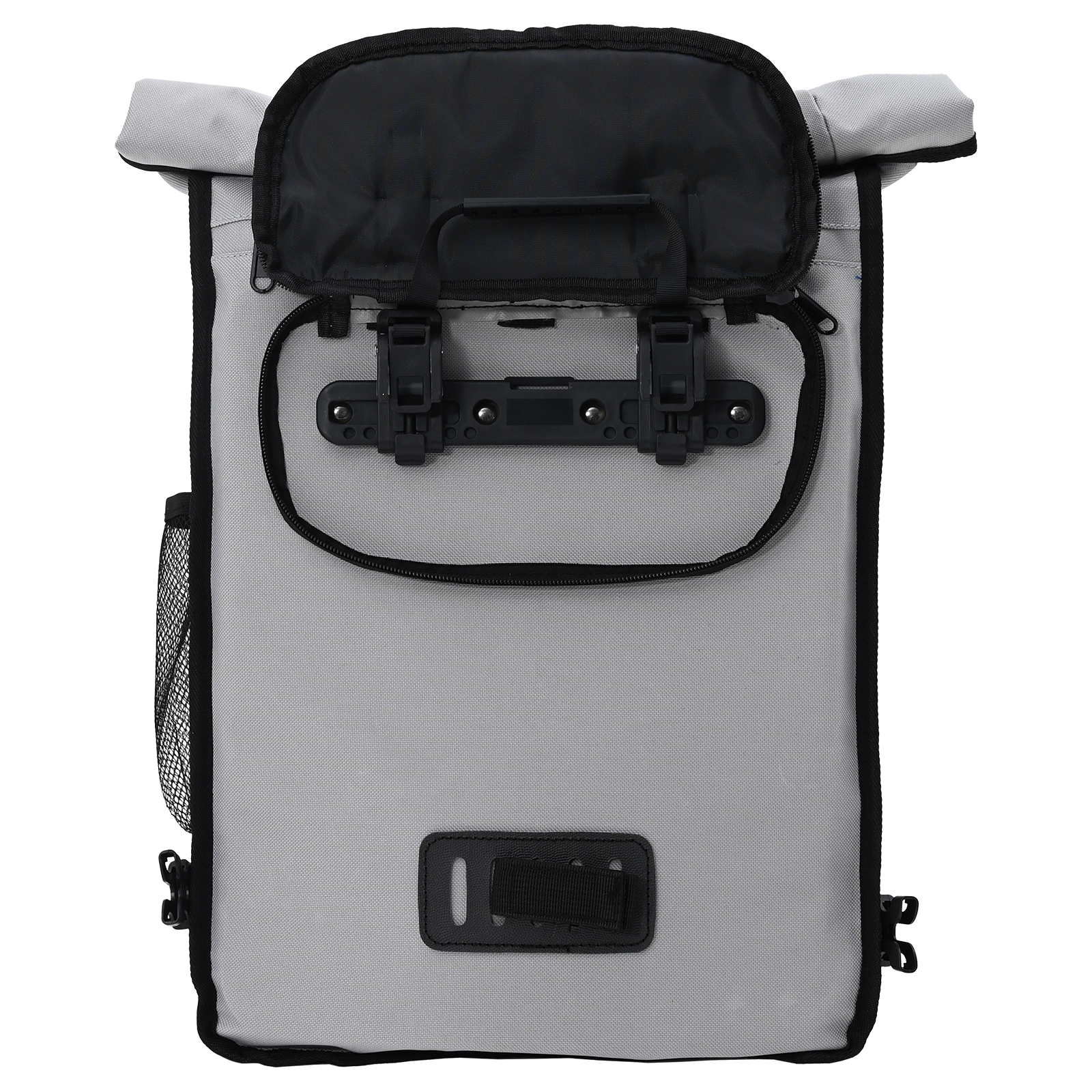 Bicycle Bag for Pannier Rack 20 L Grey 31x13x58 cm - Image 9