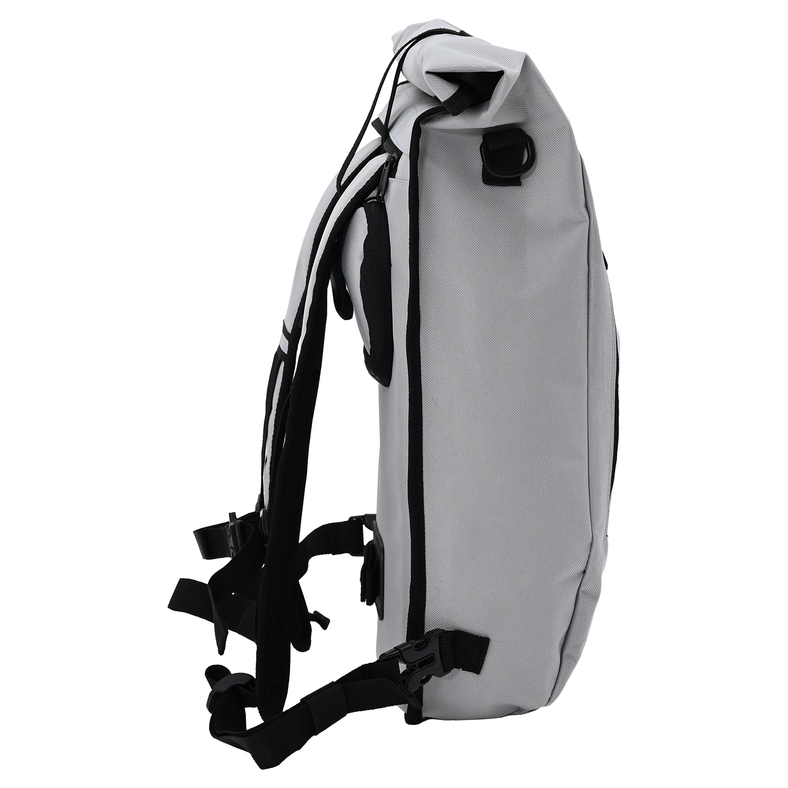 Bicycle Bag for Pannier Rack 20 L Grey 31x13x58 cm - Image 4