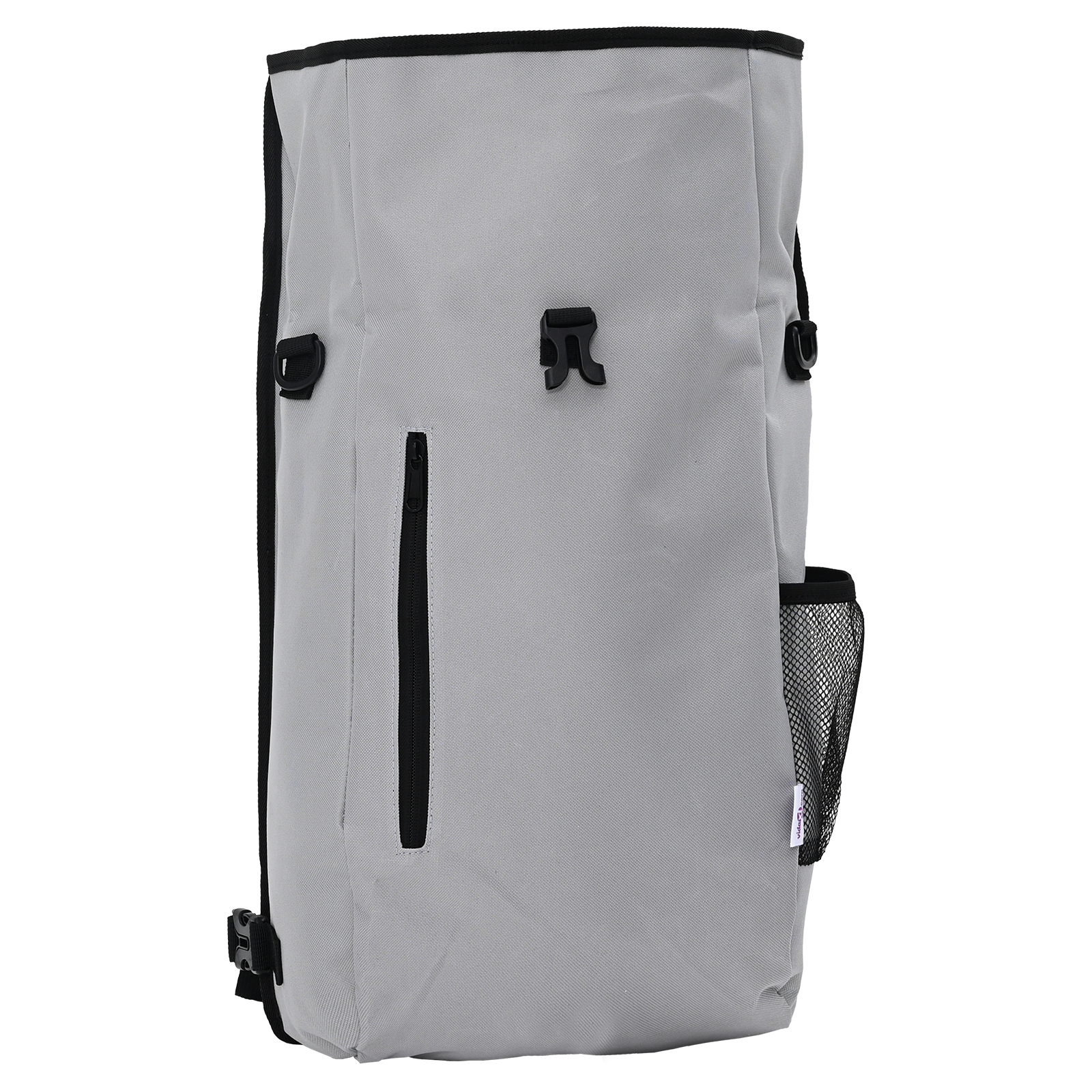 Bicycle Bag for Pannier Rack 20 L Grey 31x13x58 cm - Image 6