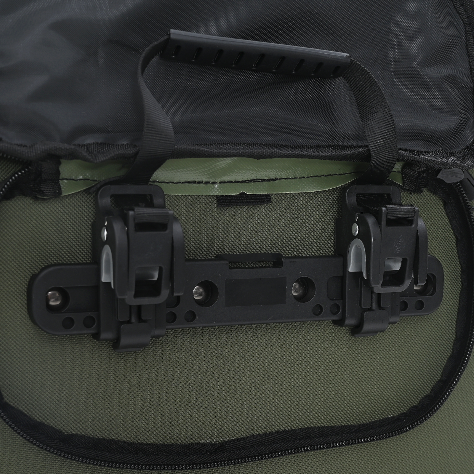 Bike Bag for Pannier Rack 20 L Olive Green 31x13x58 cm - Image 10