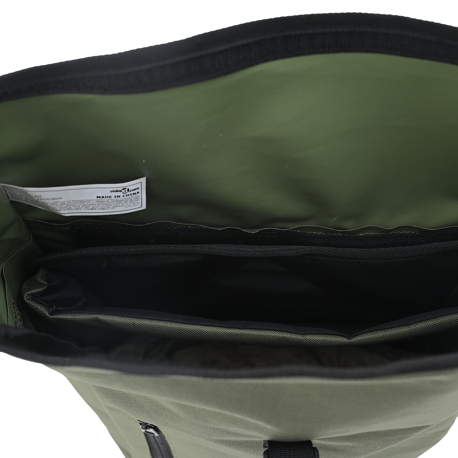 Bike Bag for Pannier Rack 20 L Olive Green 31x13x58 cm - Image 11