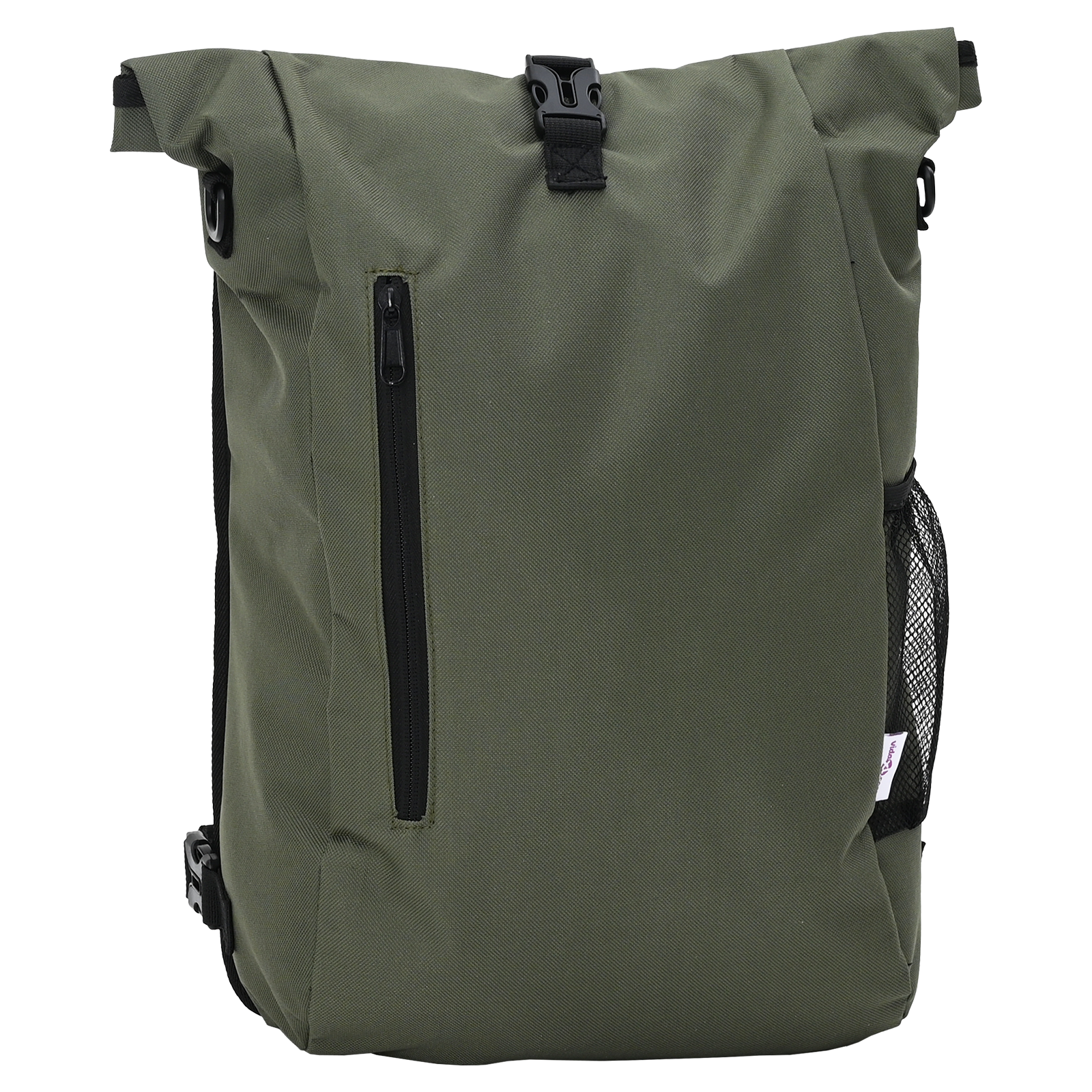 Bike Bag for Pannier Rack 20 L Olive Green 31x13x58 cm