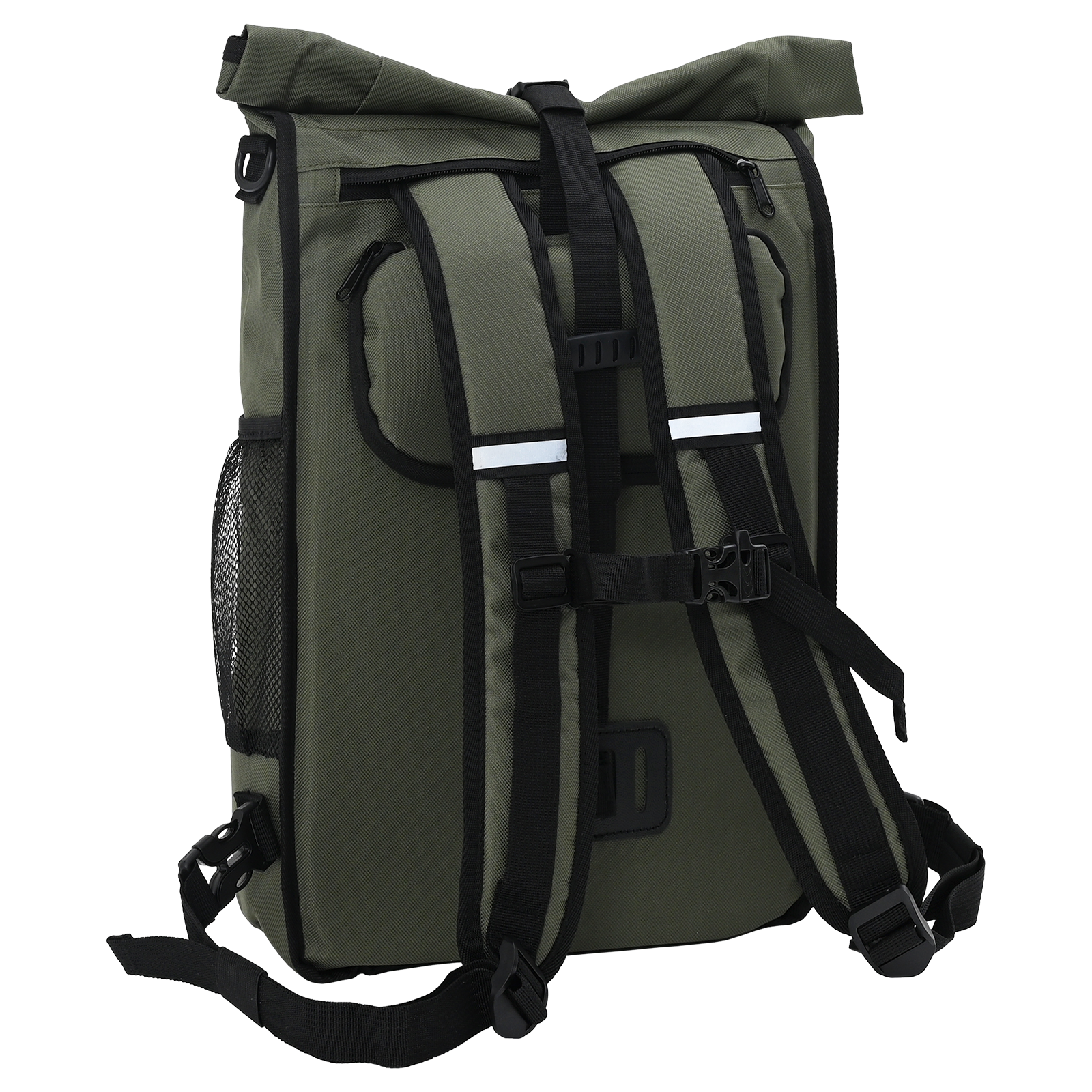 Bike Bag for Pannier Rack 20 L Olive Green 31x13x58 cm - Image 8