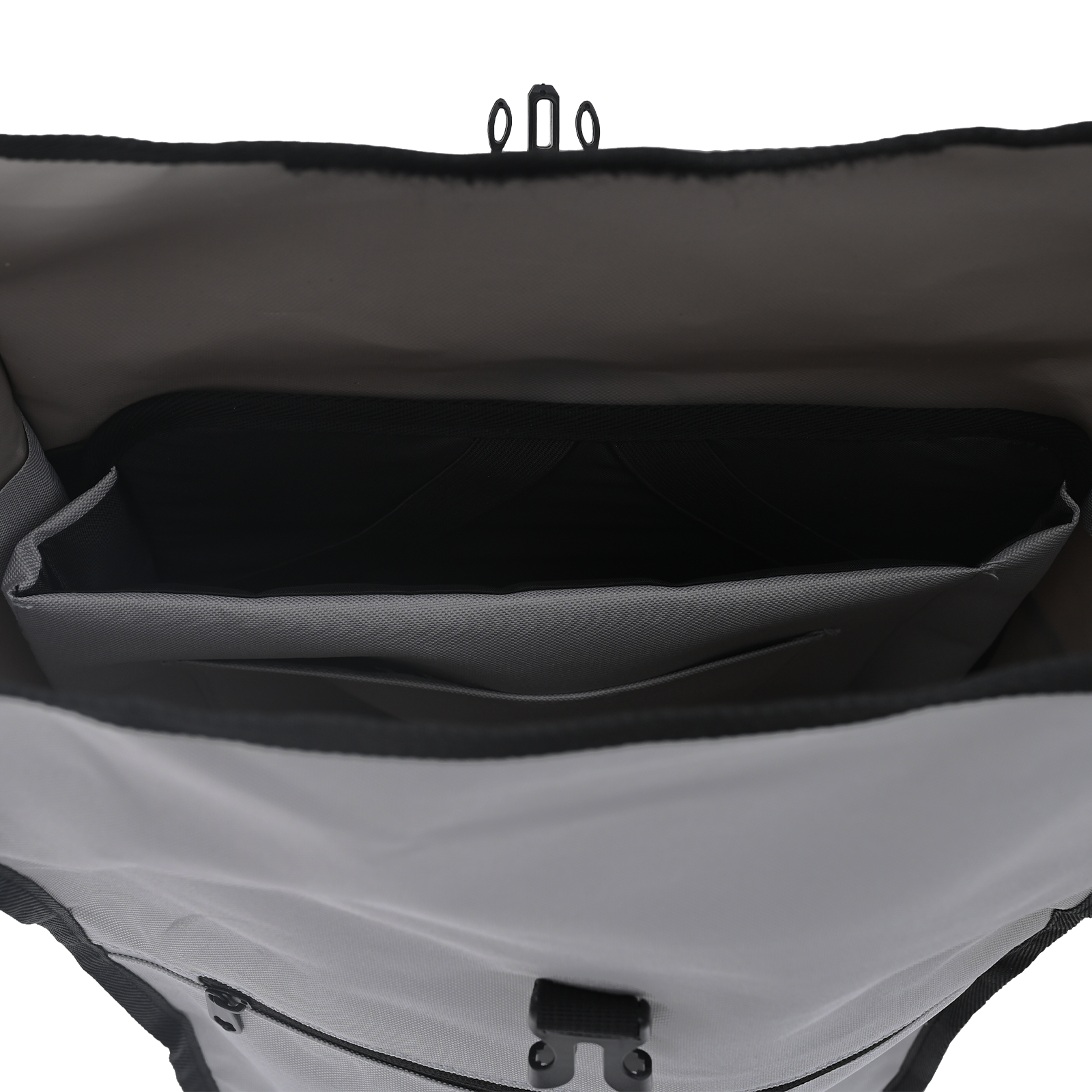 Bicycle Bag for Pannier Rack 20 L Grey 34x16x59 cm - Image 10