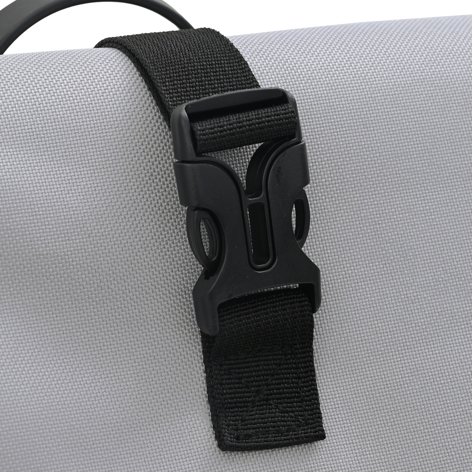 Bicycle Bag for Pannier Rack 20 L Grey 34x16x59 cm - Image 11