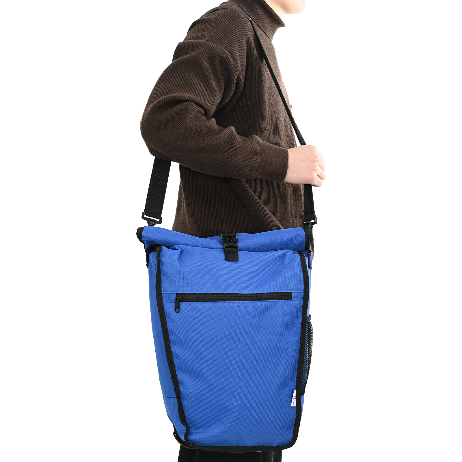 Bicycle Bag for Pannier Rack 20 L Blue 34x16x59 cm - Image 3