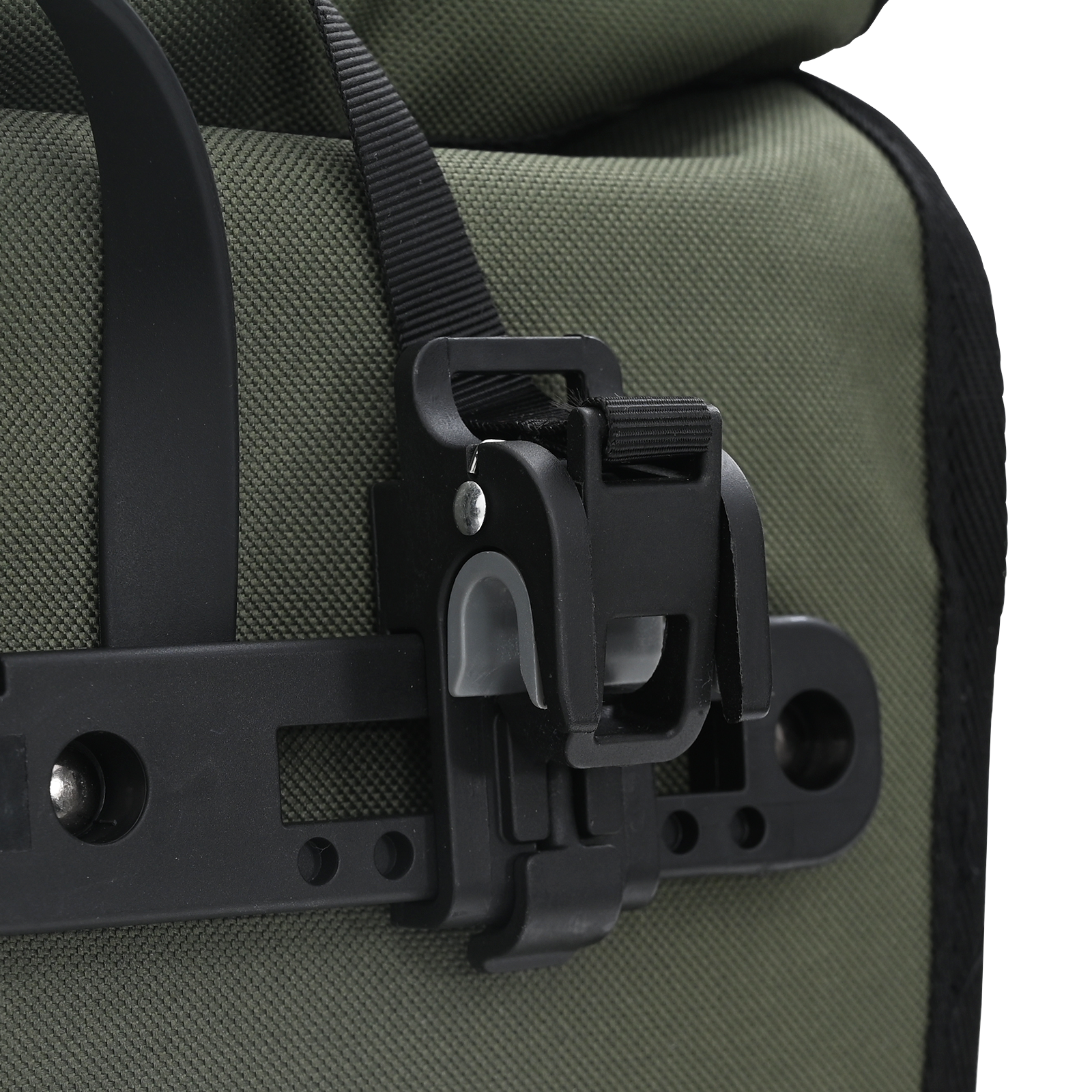 Bicycle Bag for Pannier Rack 20 L Olive Green 34x16x59 cm - Image 9