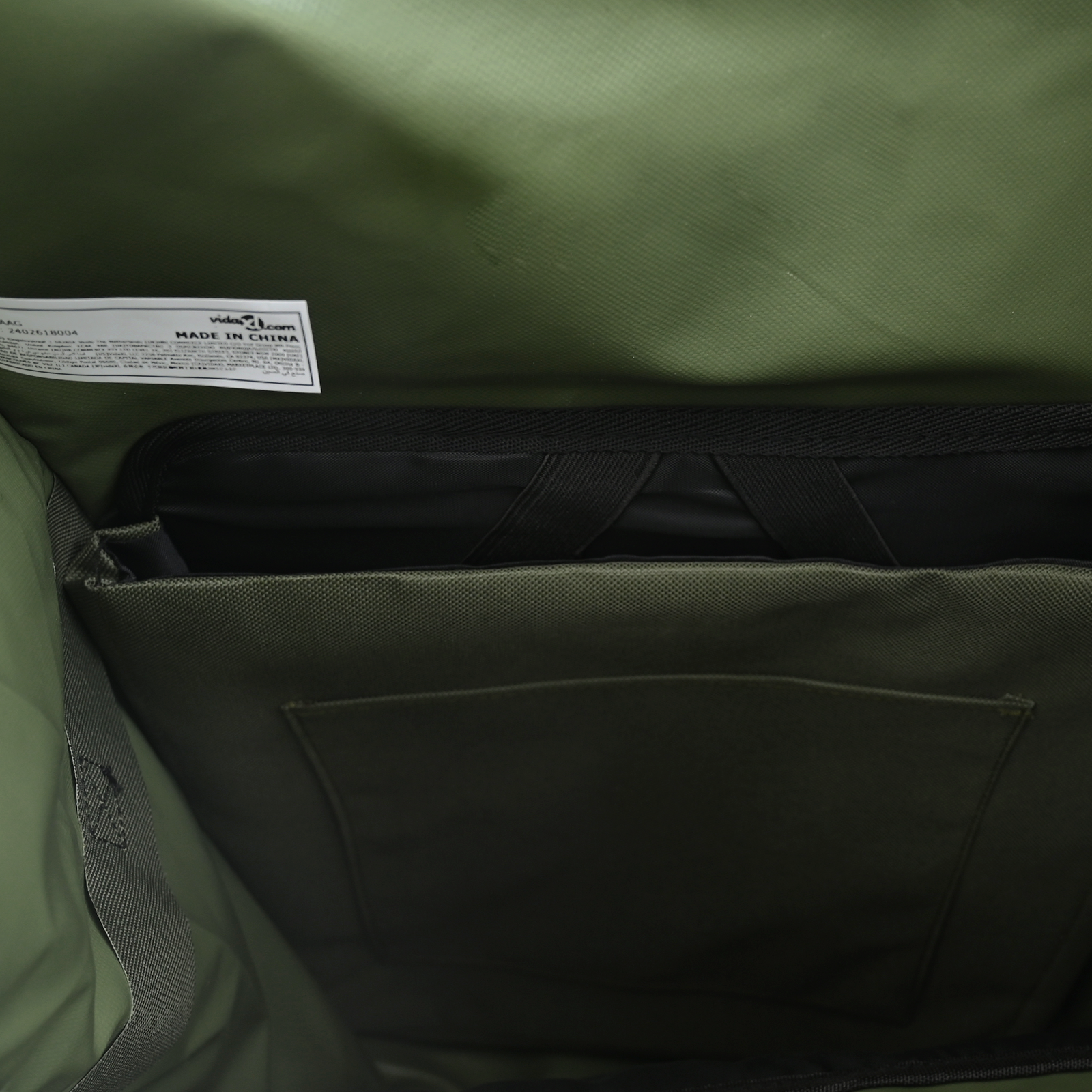 Bicycle Bag for Pannier Rack 20 L Olive Green 34x16x59 cm - Image 10