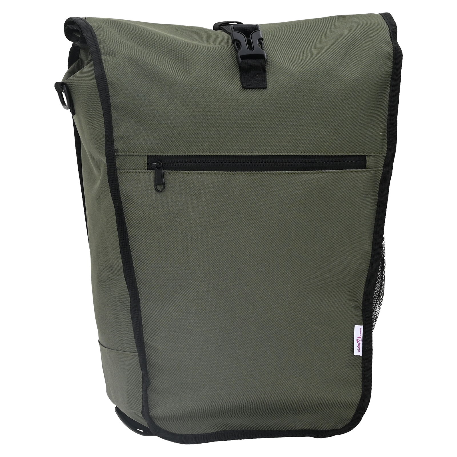 Bicycle Bag for Pannier Rack 20 L Olive Green 34x16x59 cm