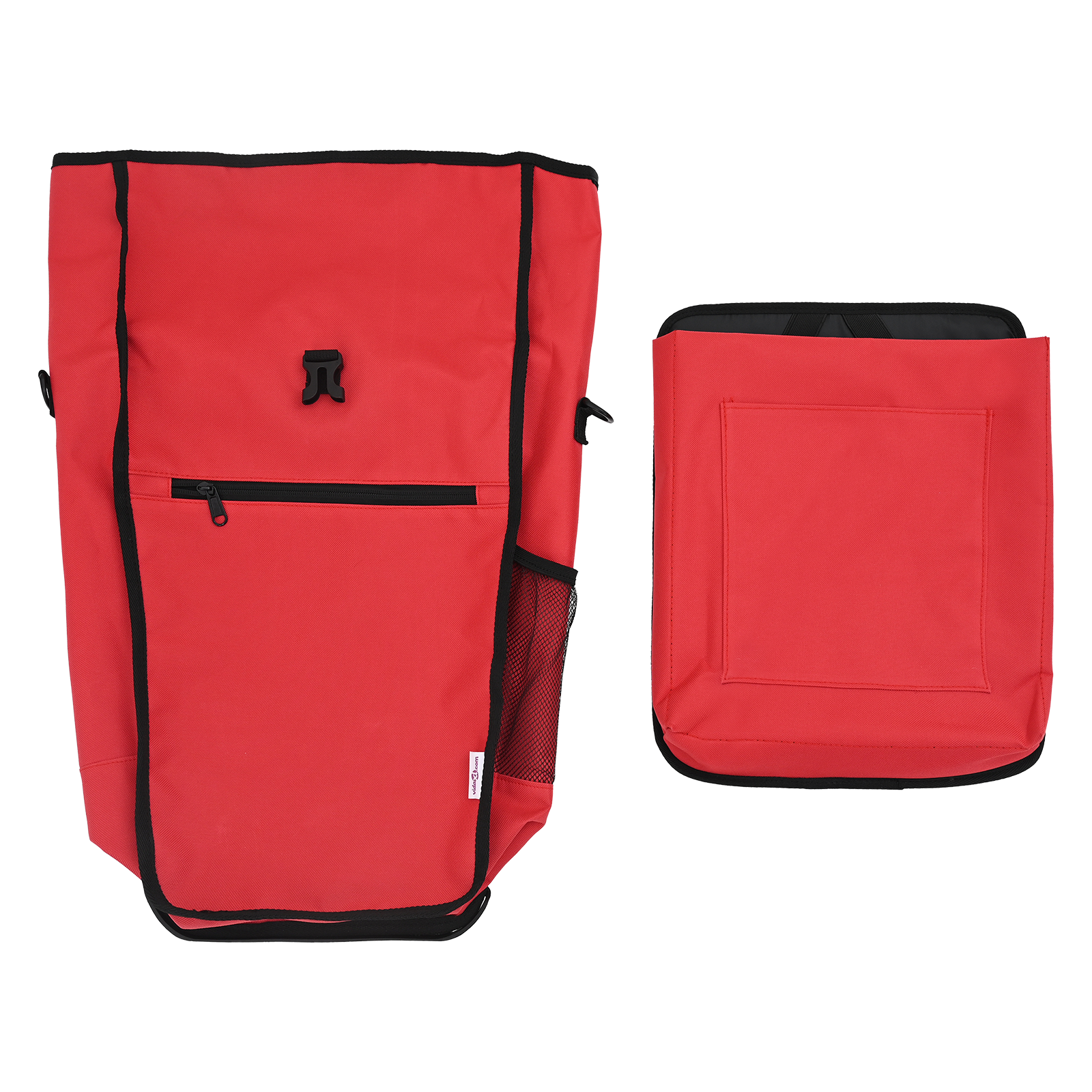 Bicycle Bag for Pannier Rack 20 L Red 34x16x59 cm - Image 7