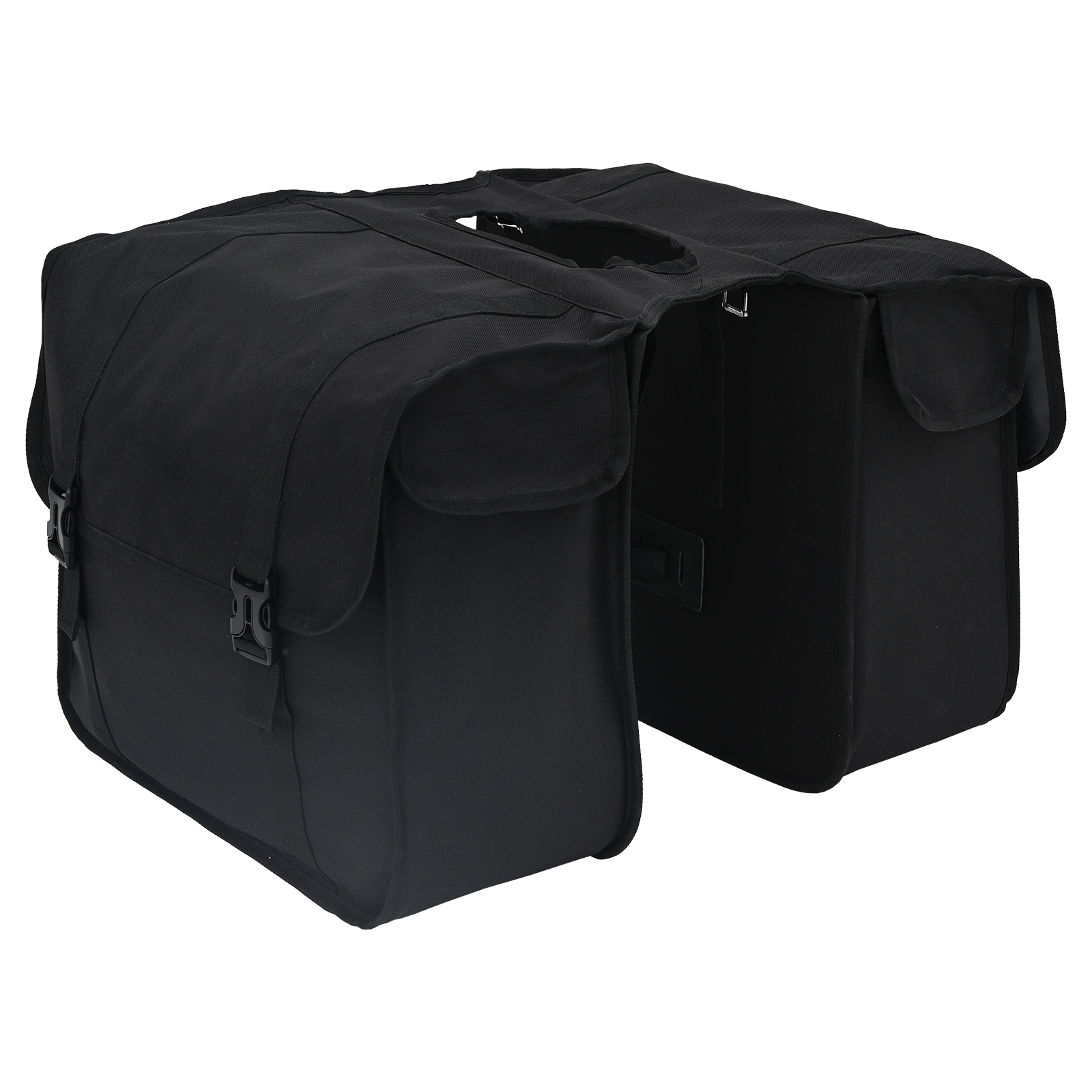 Bicycle Pannier Bag Double Bags 48 L Black