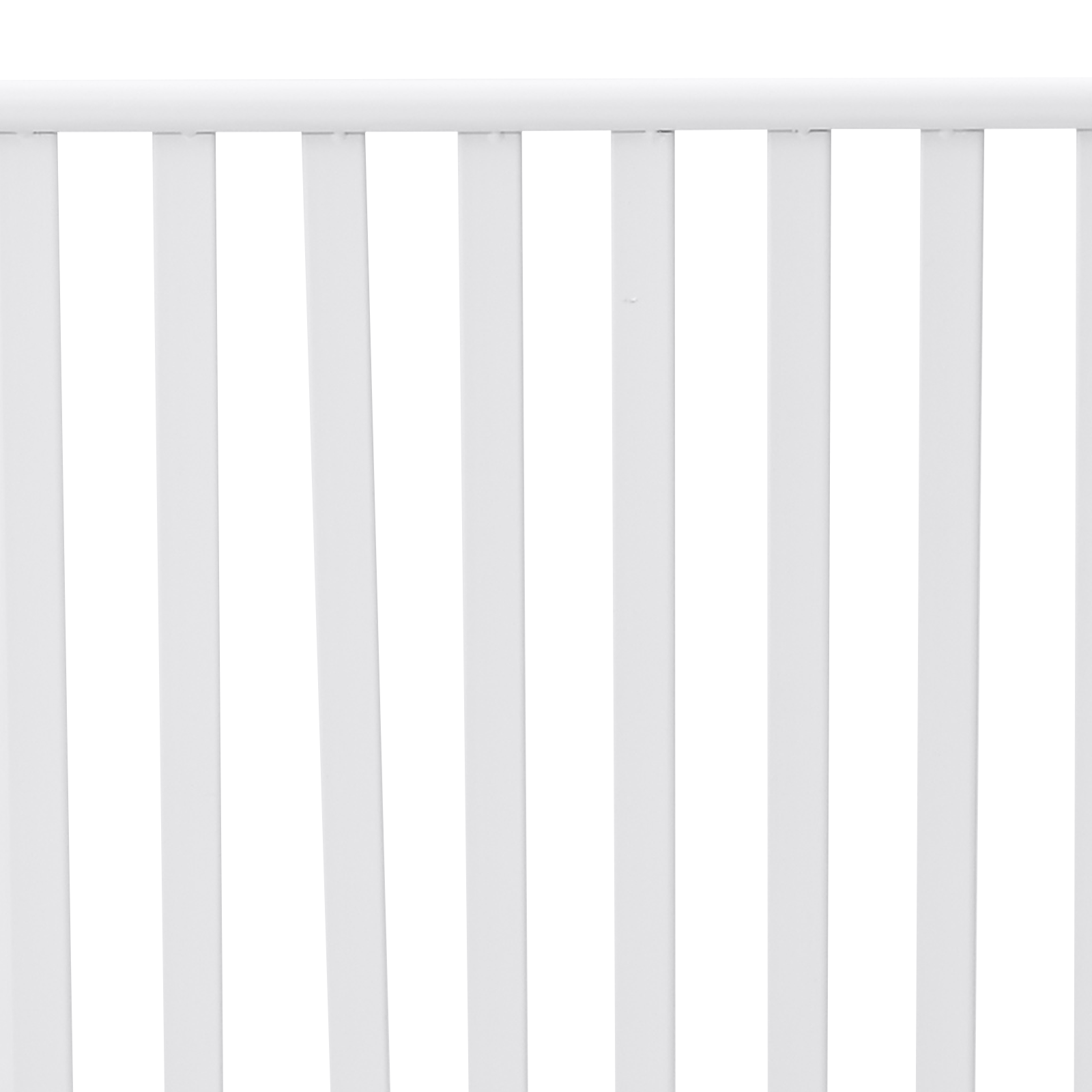 Bench White Metal 103.5 x 51.5 x 90 cm Durable Outdoor Bench - Image 8