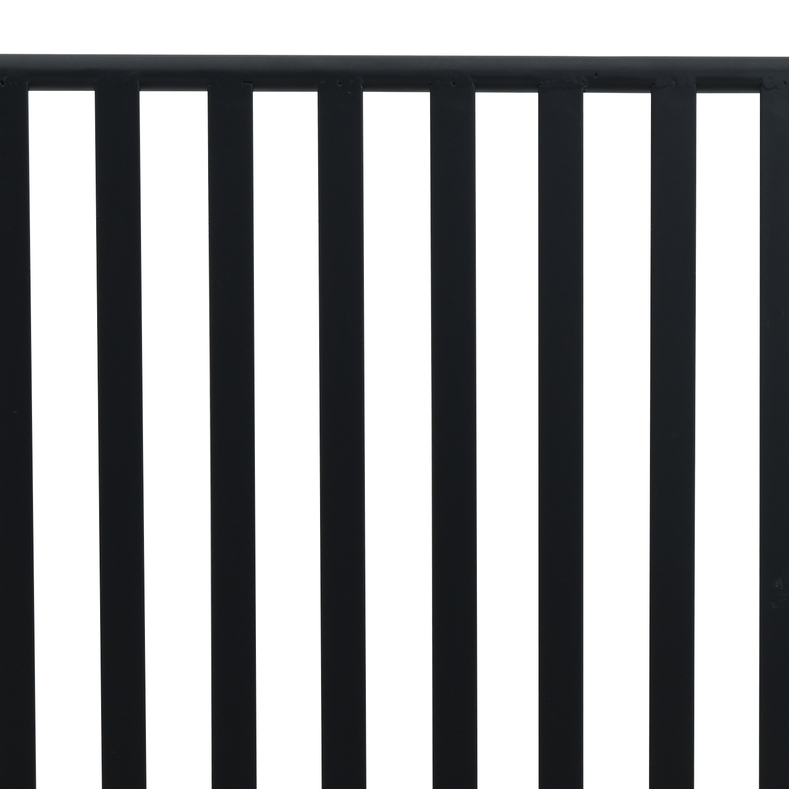 Outdoor Bench Black Metal Standard Durable Outdoor Bench - Image 8