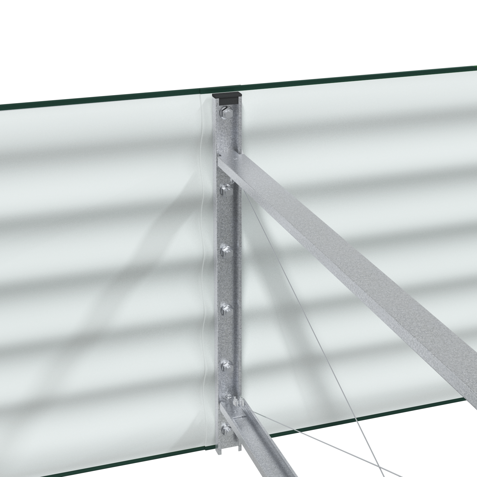 Garden Raised Bed Green Galvanised steel 320 x 80 x 44 cm Durable - Image 9