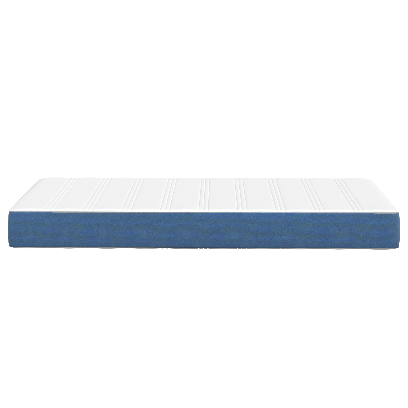 Blue Pocket Spring Mattress - Medium - 90x190x20 cm - Fabric - Image 5