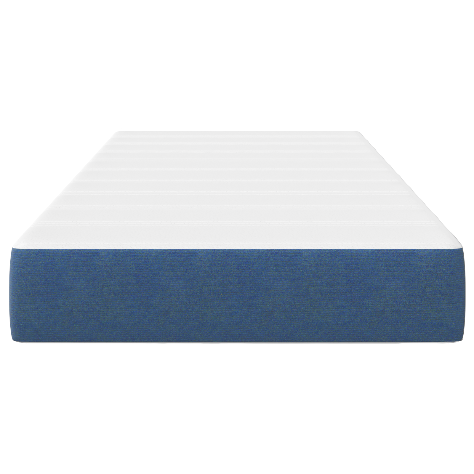 Pocket Spring Bed Mattress - Blue, Medium, 100x200x20 cm Fabric - Image 6