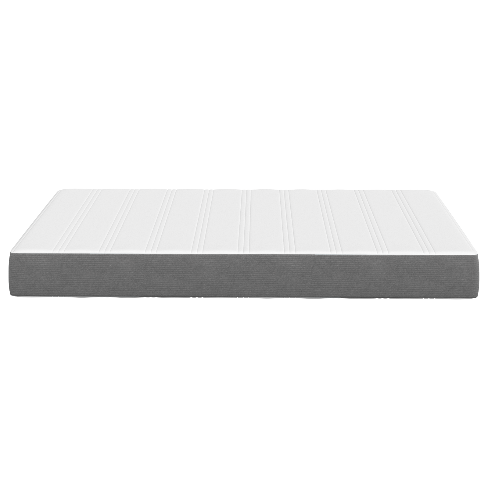 Light Grey Pocket Spring Mattress - Medium Firm - 120x190x20 cm Fabric - Image 5