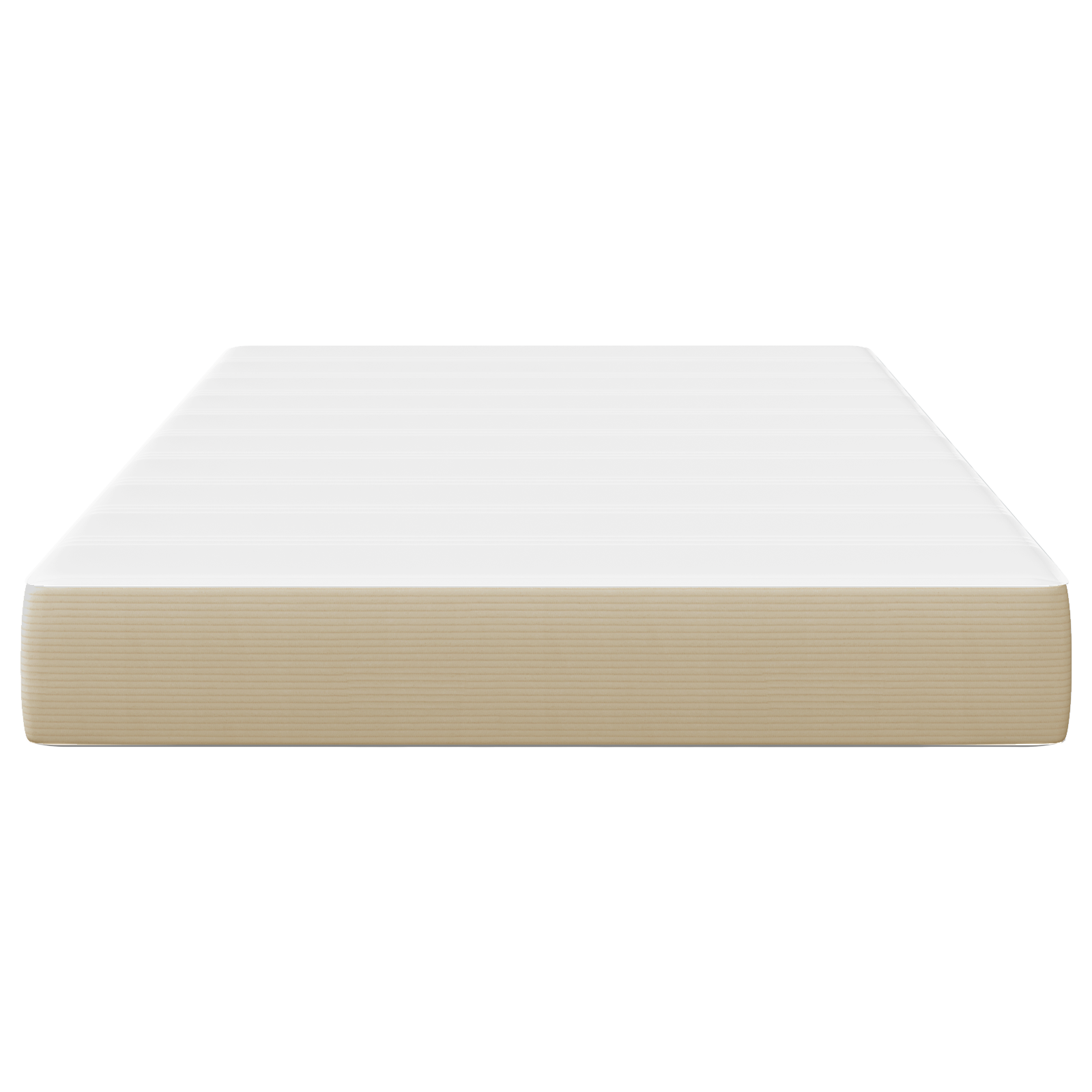 Pocket Spring Bed Mattress - Light Green and Grey, Medium Firmness, 120x190x20 cm Fabric - Image 6