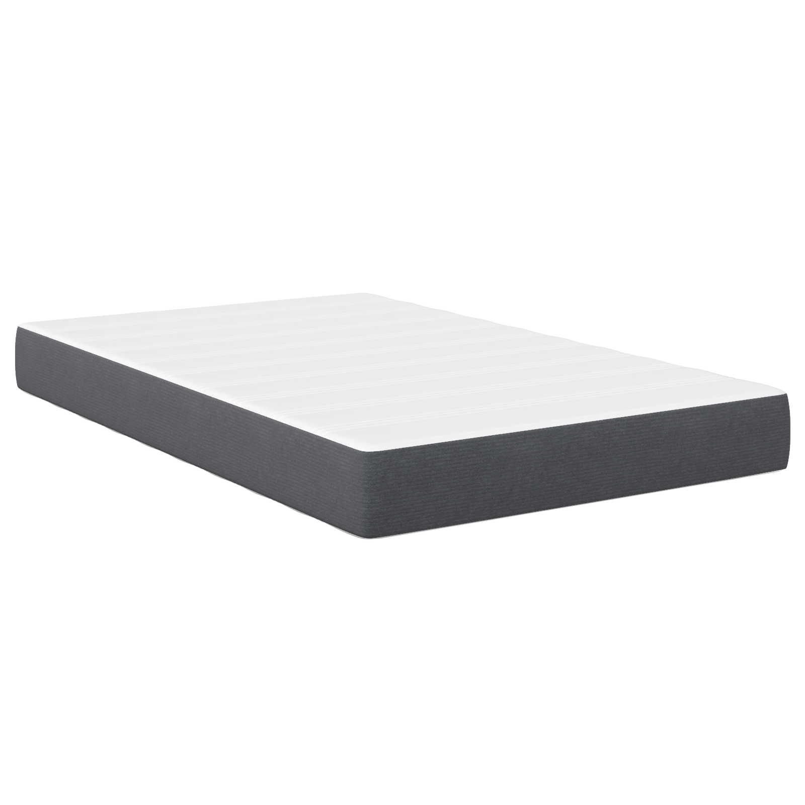 Mattresses Dark grey Memory Foam 120 x 180 cm Comfort Mattress - Image 2