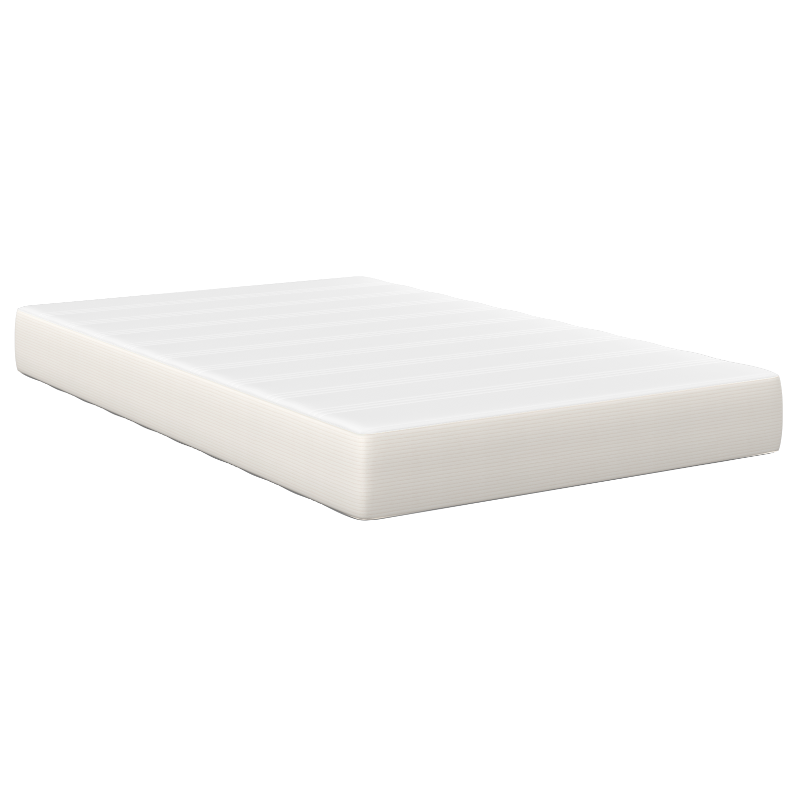 Pocket Spring Bed Mattress - Cream, Medium, 120x200x20 cm Fabric - Image 2
