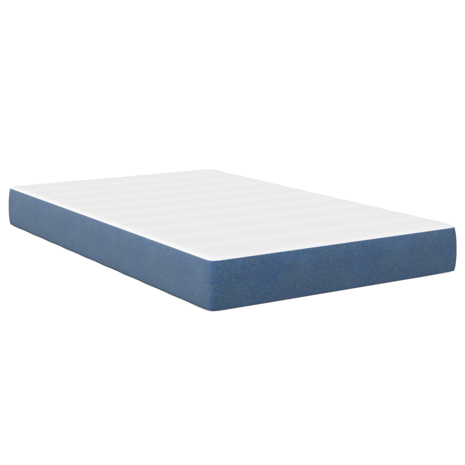 Pocket Spring Bed Mattress in Blue, Medium, 120x200x20 cm, Fabric - Image 2