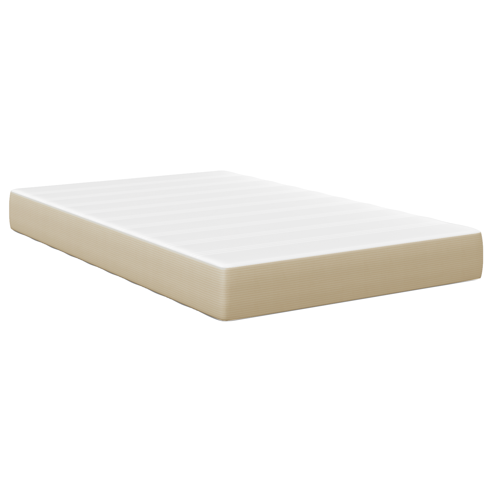 Pocket Spring Bed Mattress - Light Green and Grey, Medium Firmness, 120x200x20 cm Fabric - Image 2