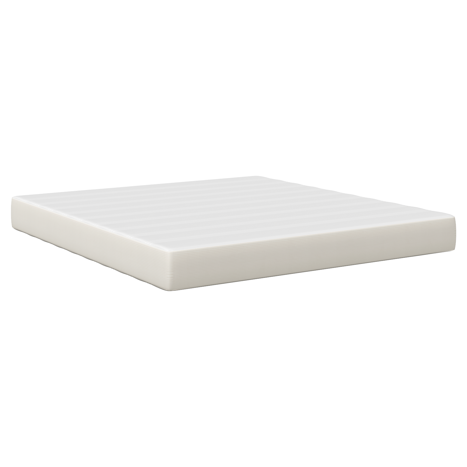 Pocket Spring Mattress Cream 180x200x20 cm Medium Firm Fabric - Image 2