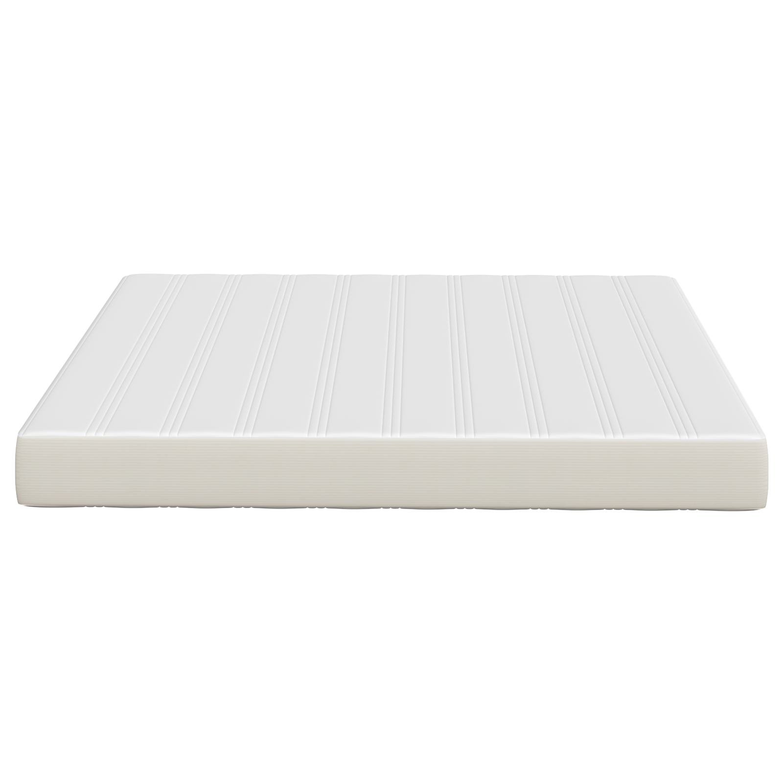 Pocket Spring Mattress Cream 180x200x20 cm Medium Firm Fabric - Image 5
