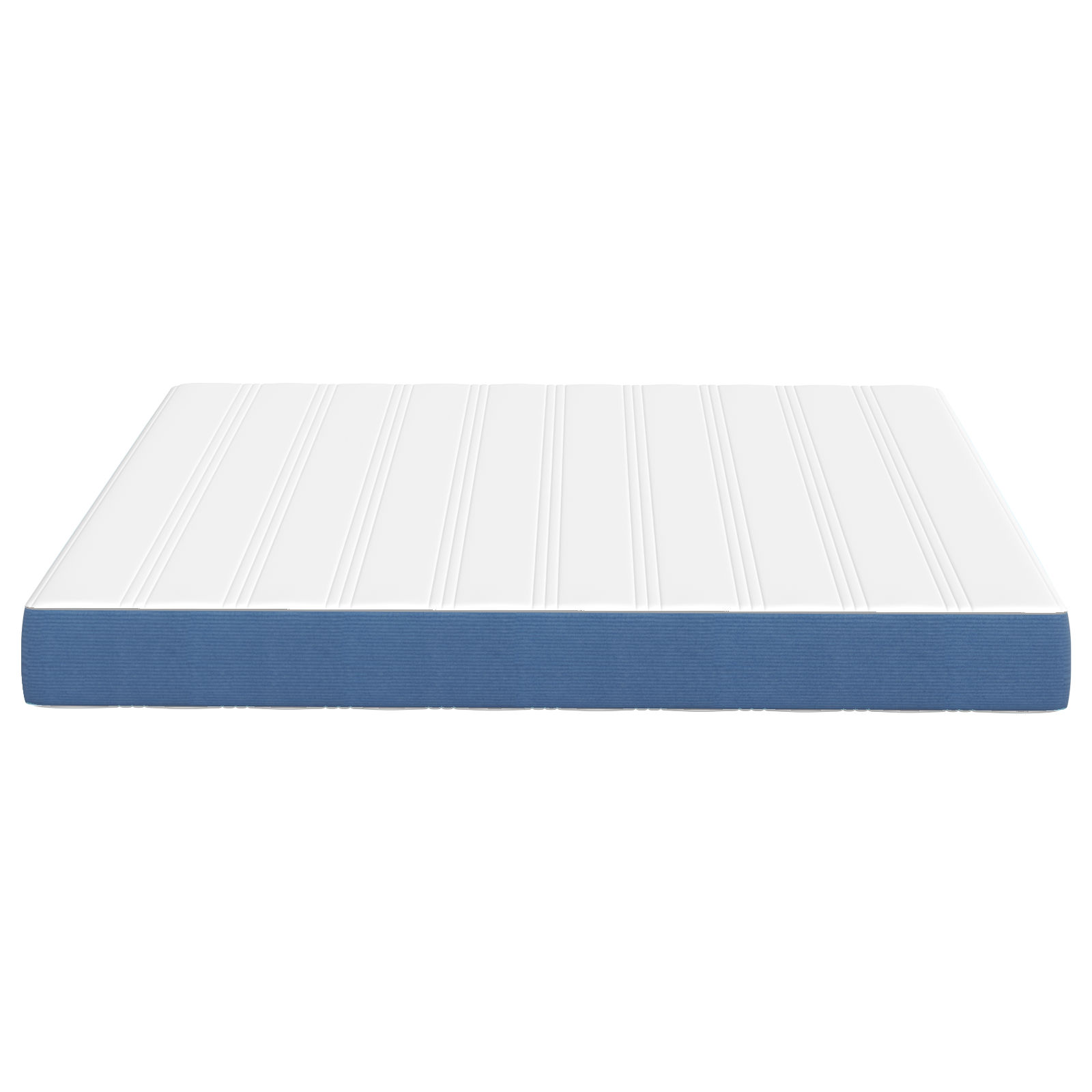 Pocket Spring Bed Mattress in Blue, Medium, 180x200x20 cm Fabric - Image 5
