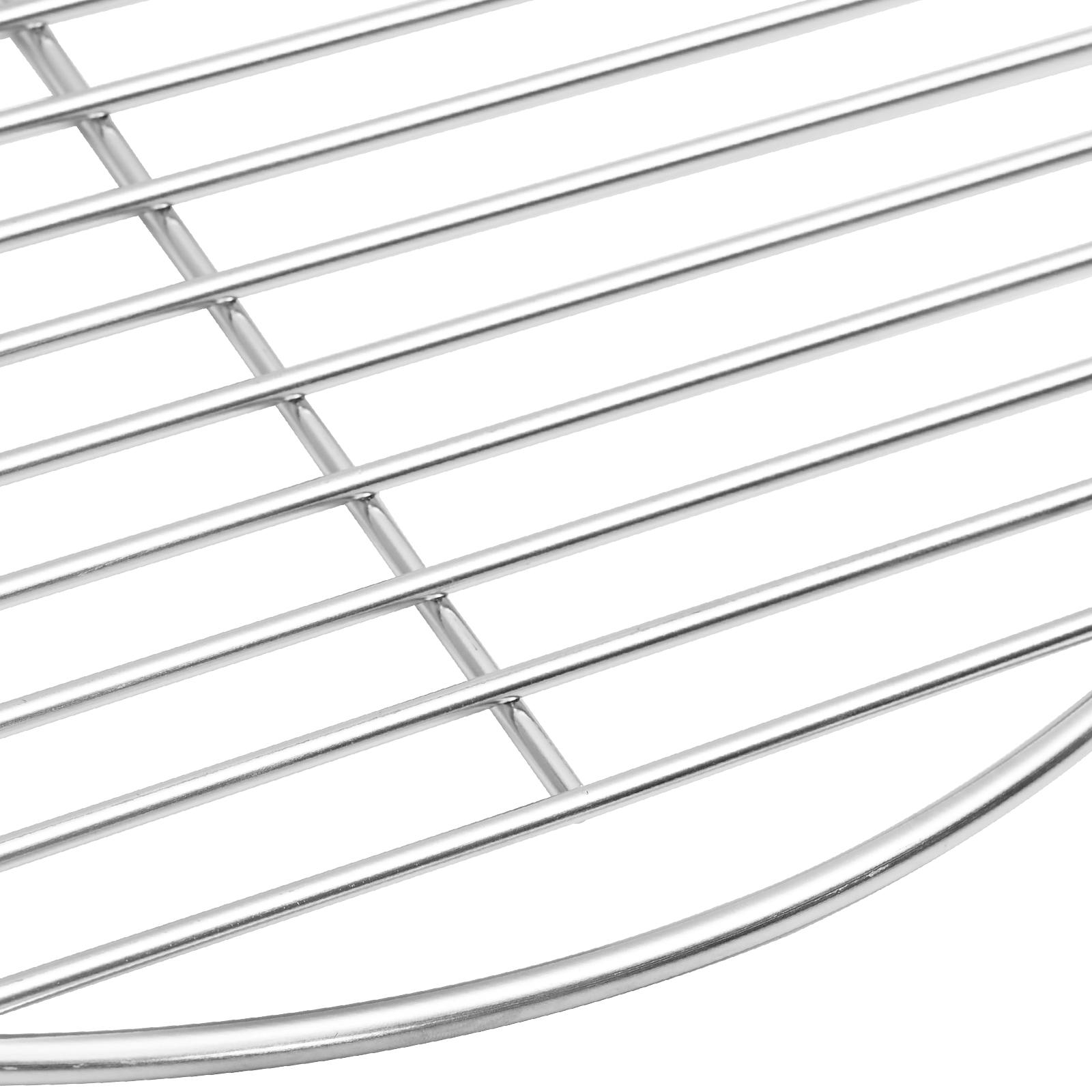 BBQ Grill Grate Silver Ø43 cm Stainless Steel - Image 4