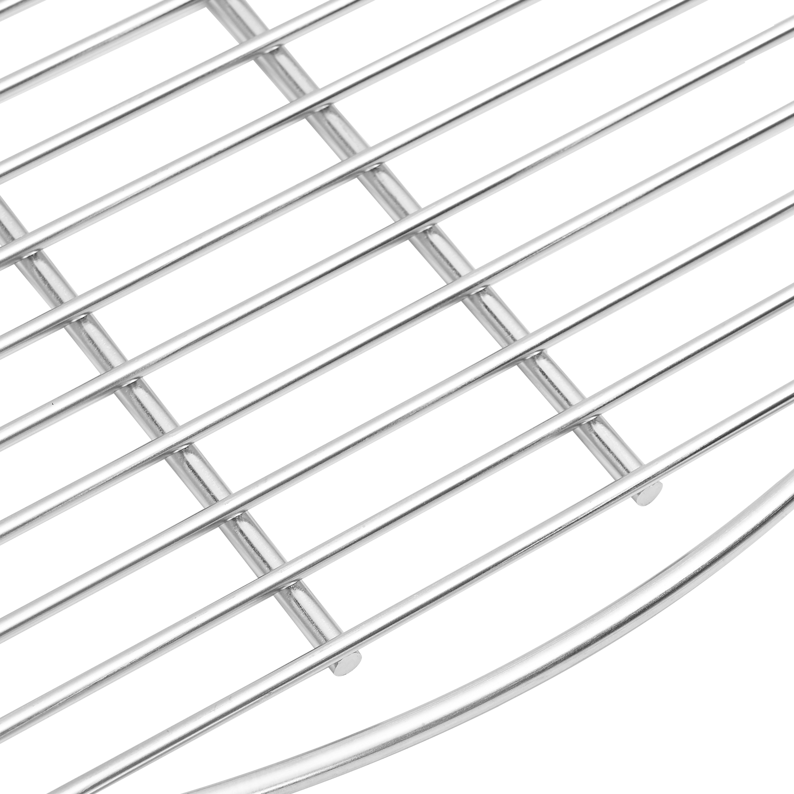 BBQ Grill Grate Silver Ø60 cm Stainless Steel - Image 5