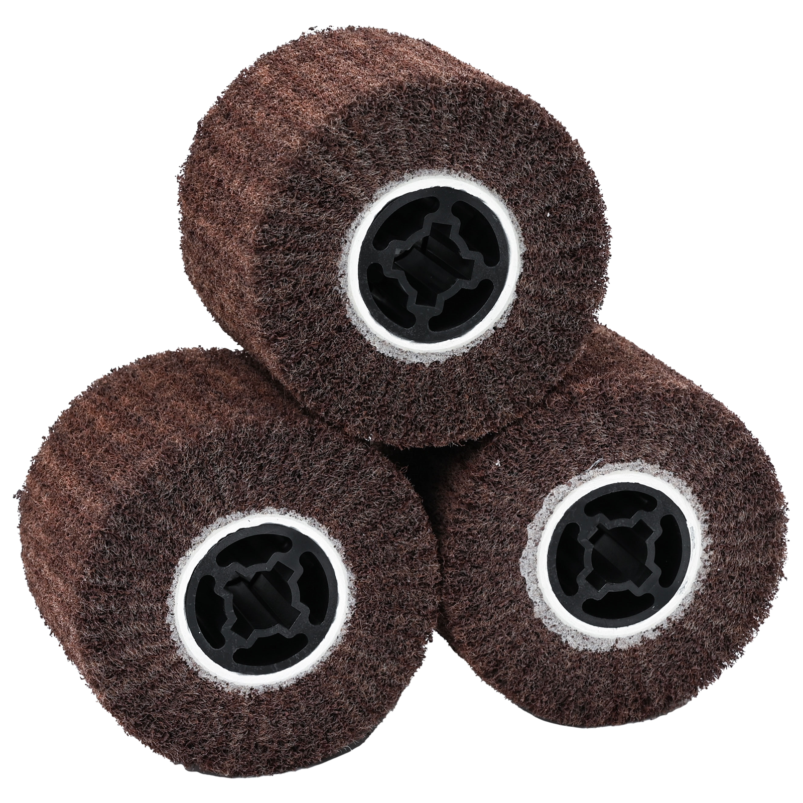 Sanding Rollers 3 pcs 120 Grit Synthetic Fibre