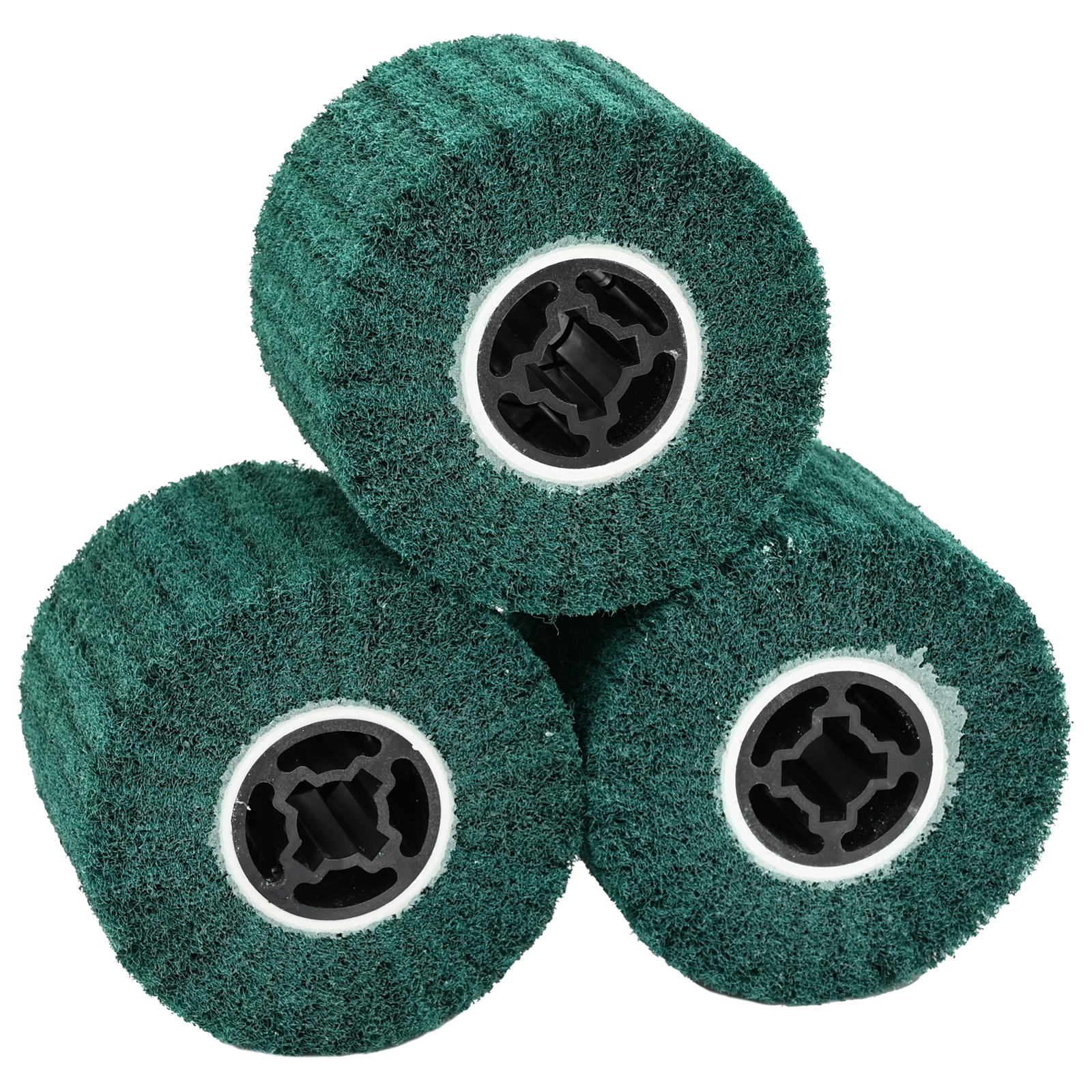 Sanding Rollers 3 pcs 180 Grit Synthetic Fibre