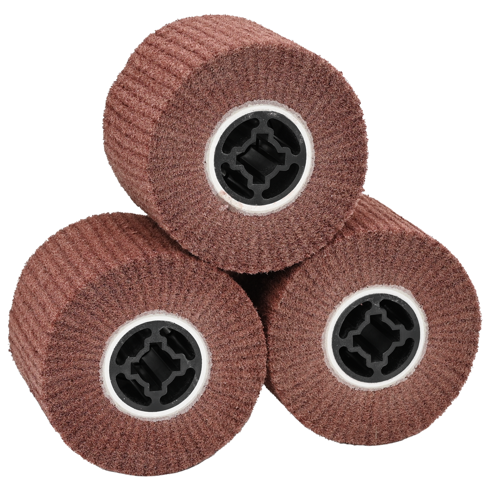 Sanding Rollers 3 pcs 240 Grit Synthetic Fibre