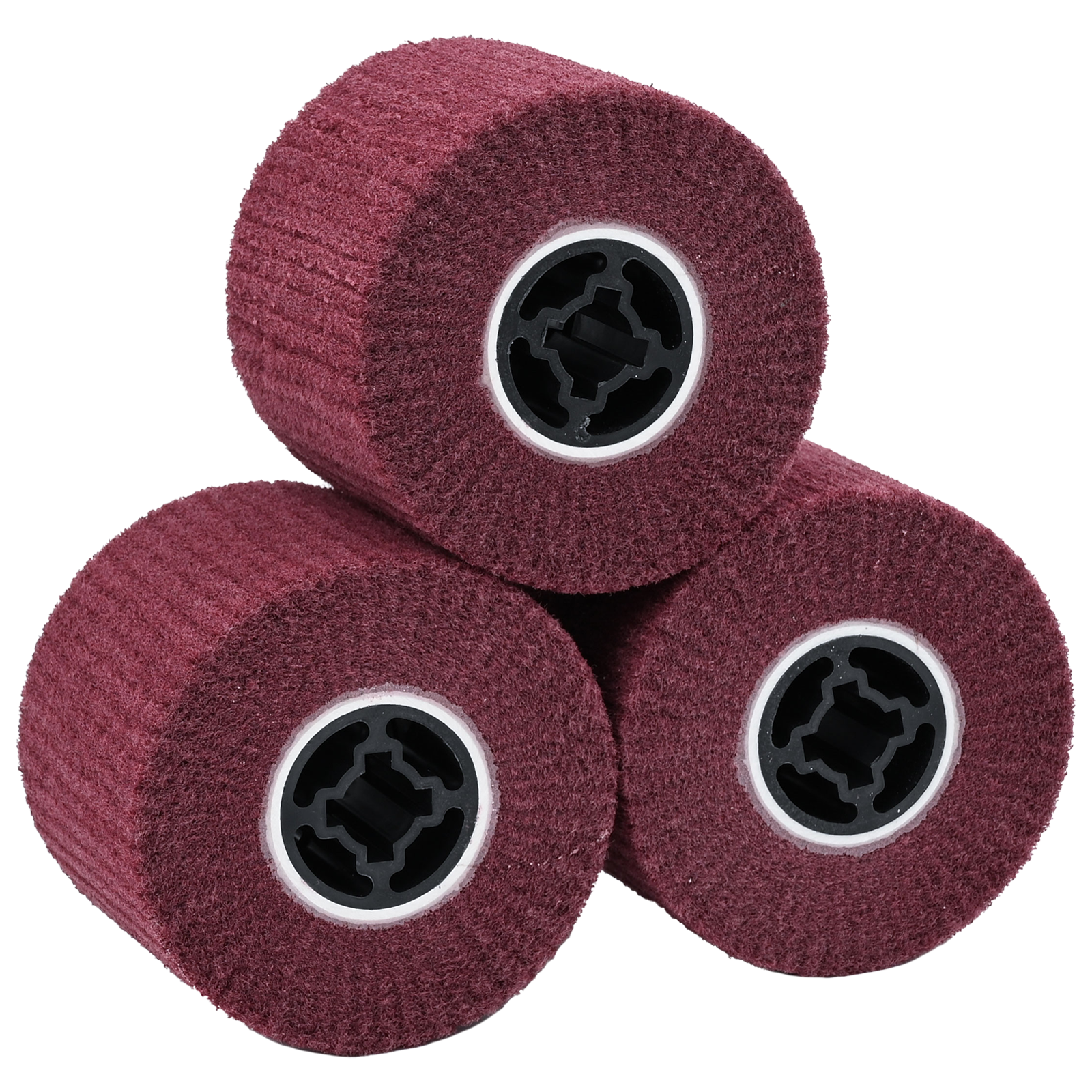 Sanding Rollers 3 pcs 400 Grit Synthetic Fibre