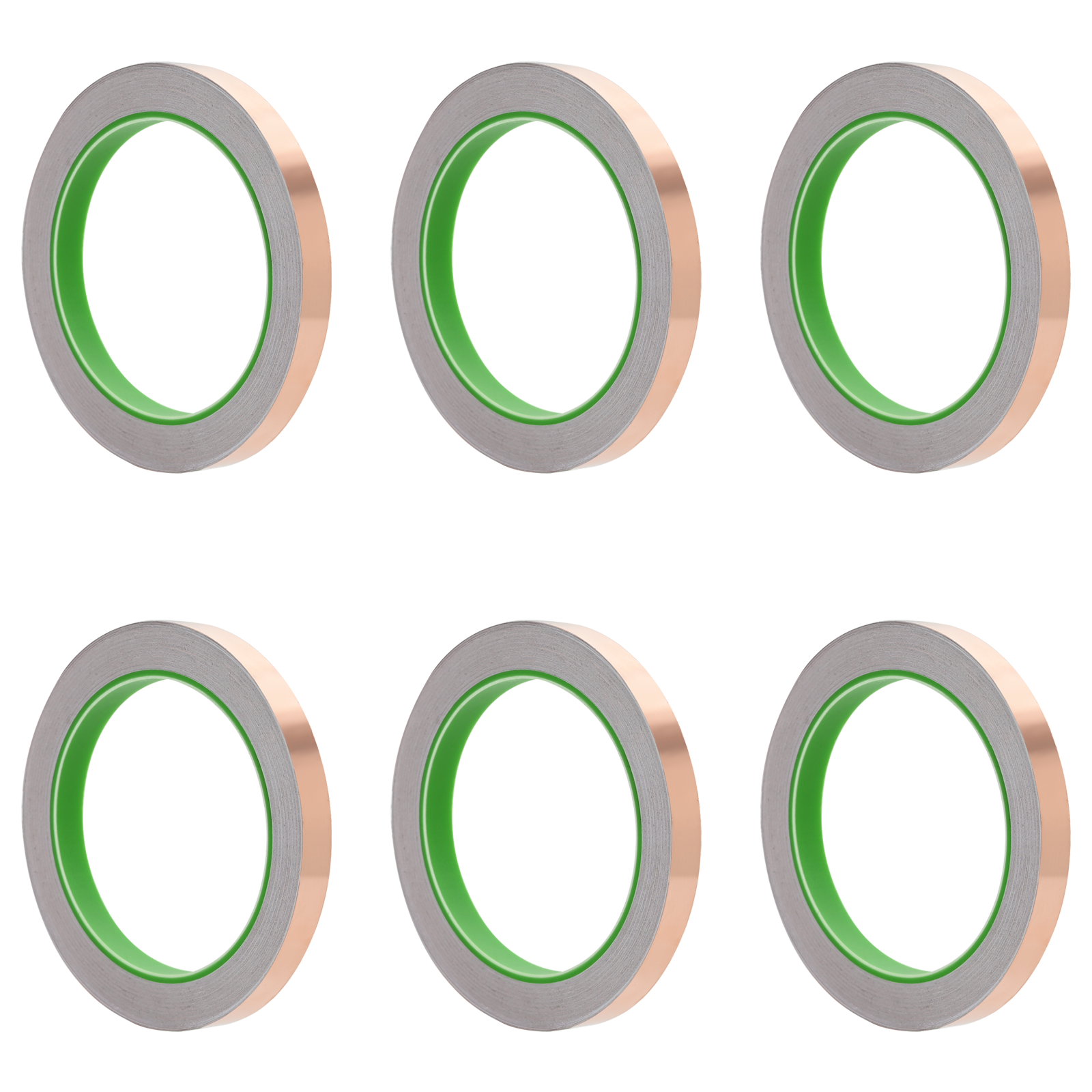 Kopertape voor slakkenbescherming 6 pcs Koper 10 mm x 20 m