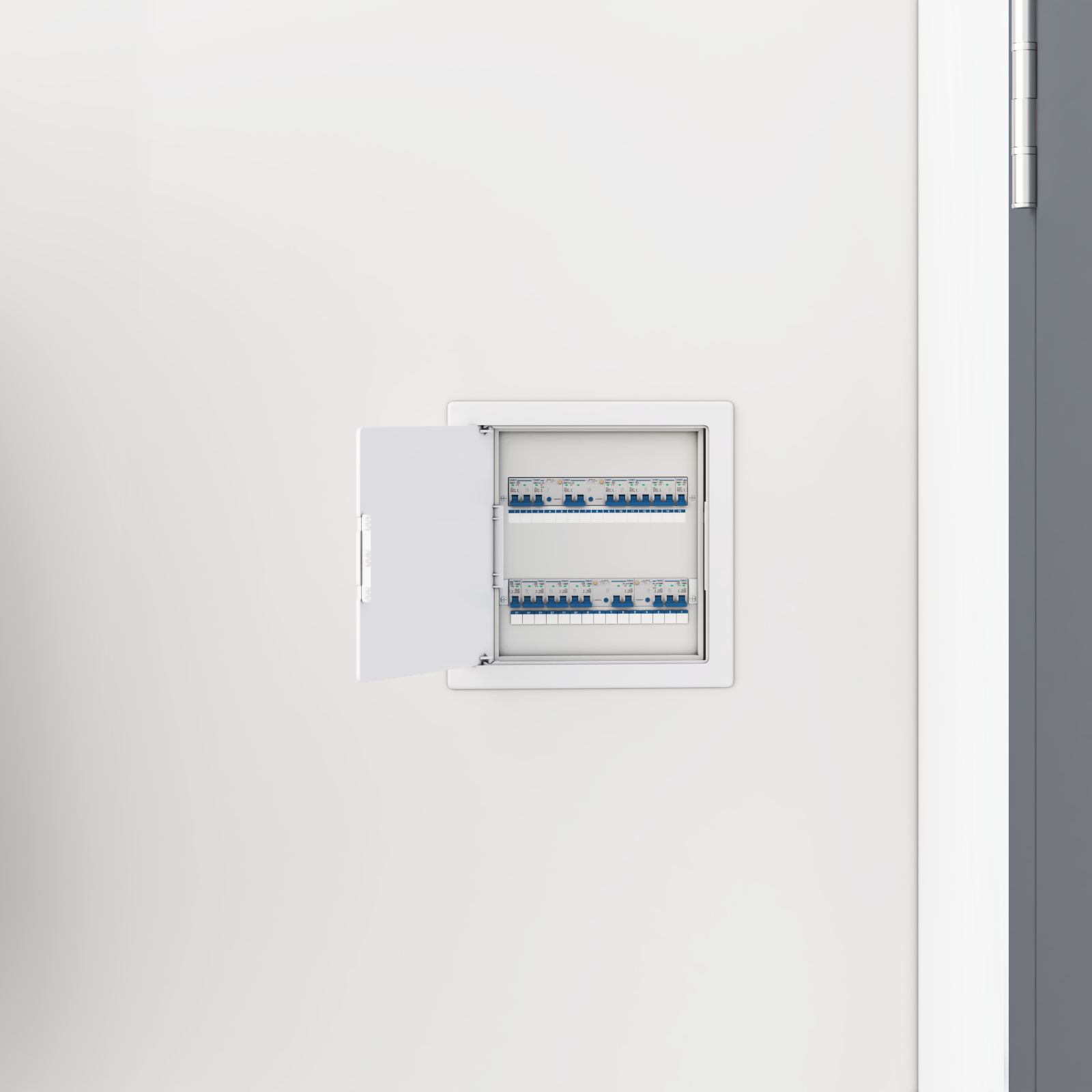 Access Panels 2 pcs White bed col.creme+ roof anthra, dark silver tube as sample and link ABS Plastic