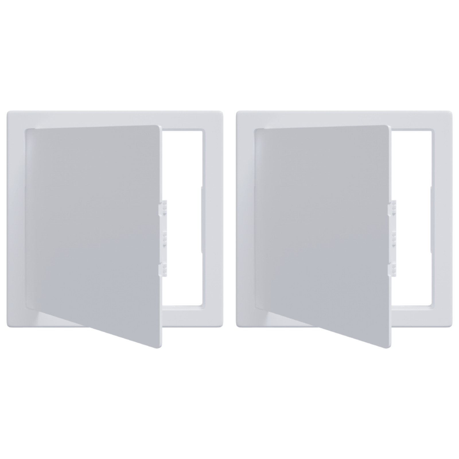 Access Panels 2 pcs White bed col.grey, anthra+ roof anthra, ndark silver tube as sample and link ABS Plastic - Image 2