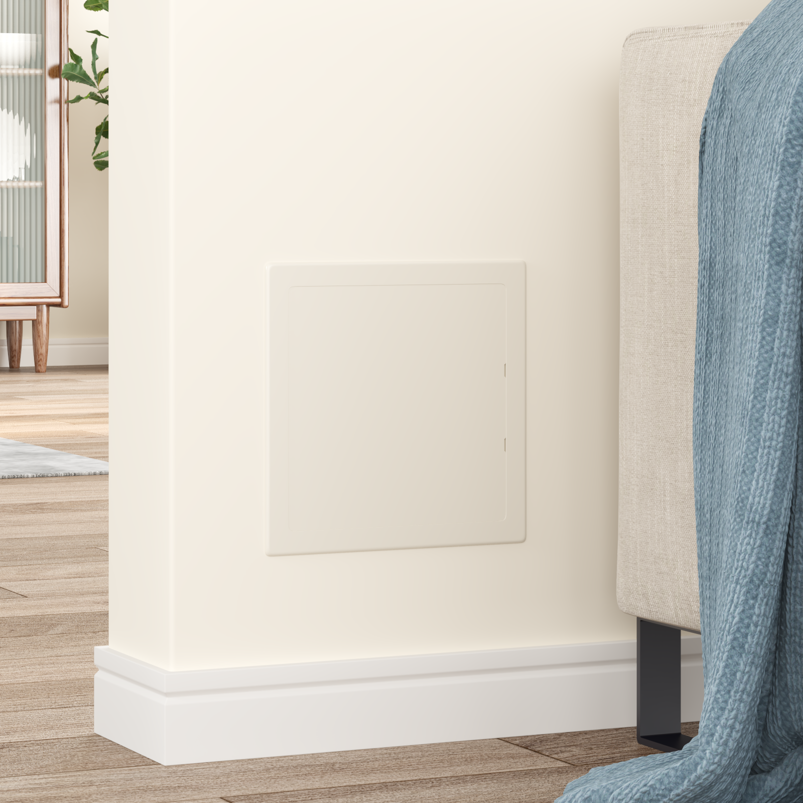 Access Panels 2 pcs White bed col.grey, anthra+ roof anthra, ndark silver tube as sample and link ABS Plastic - Image 3